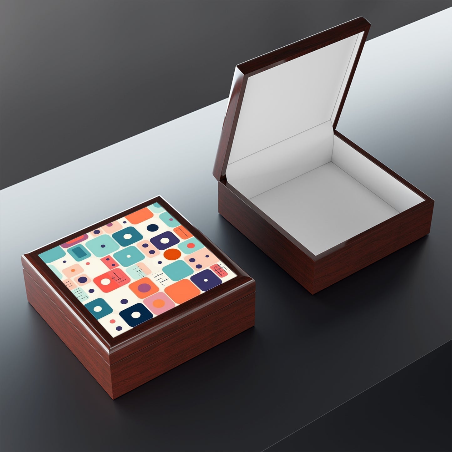 Retro Chic: Atomic Age-Inspired Jewelry Box