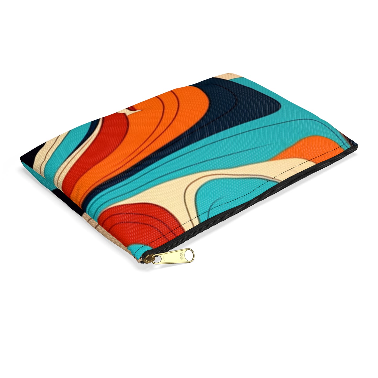 Midcentury Abstractions: Abstract-Inspired Accessory Pouch