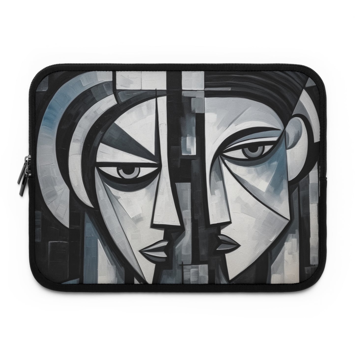Cubist Paintings Laptop Sleeve: Captivating Brush Strokes