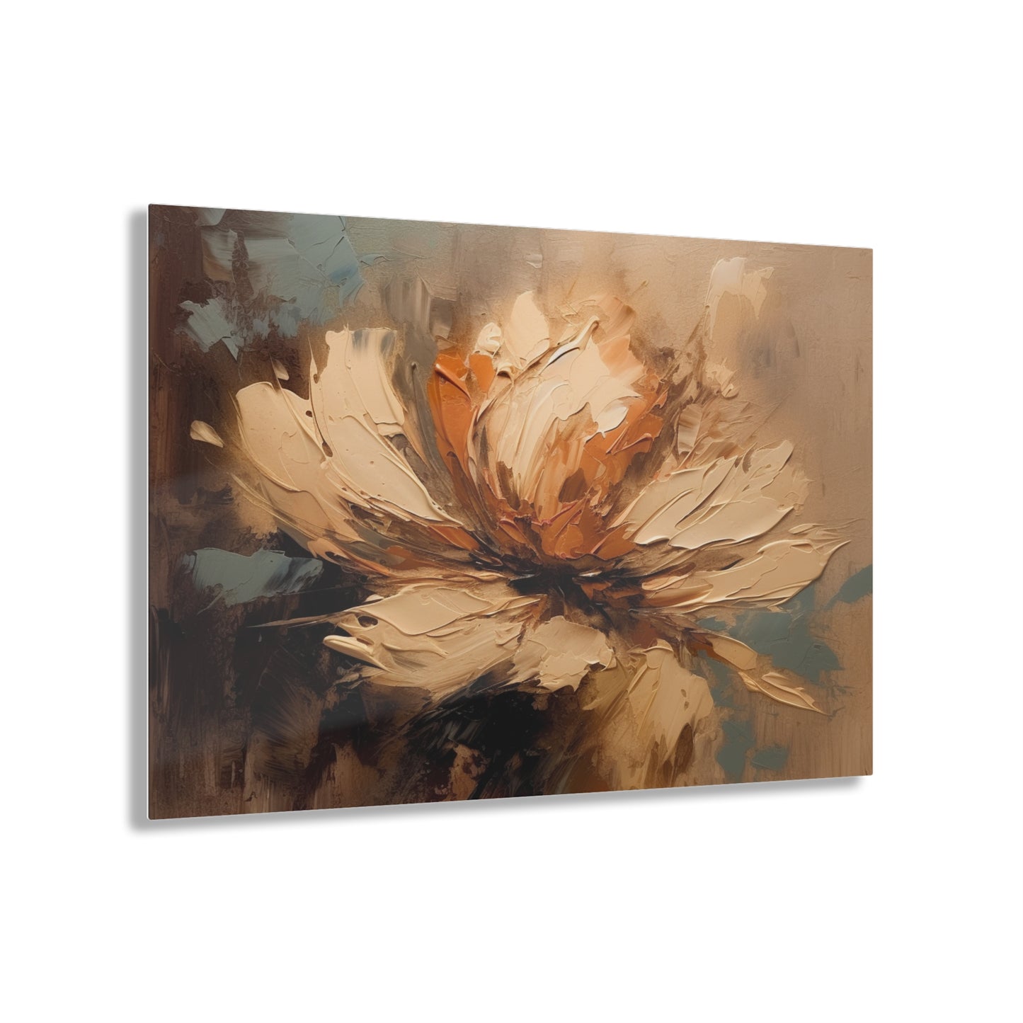 Artistic Fusion: Acrylic Prints Infused with Tan Hua-Inspired Abstract Art