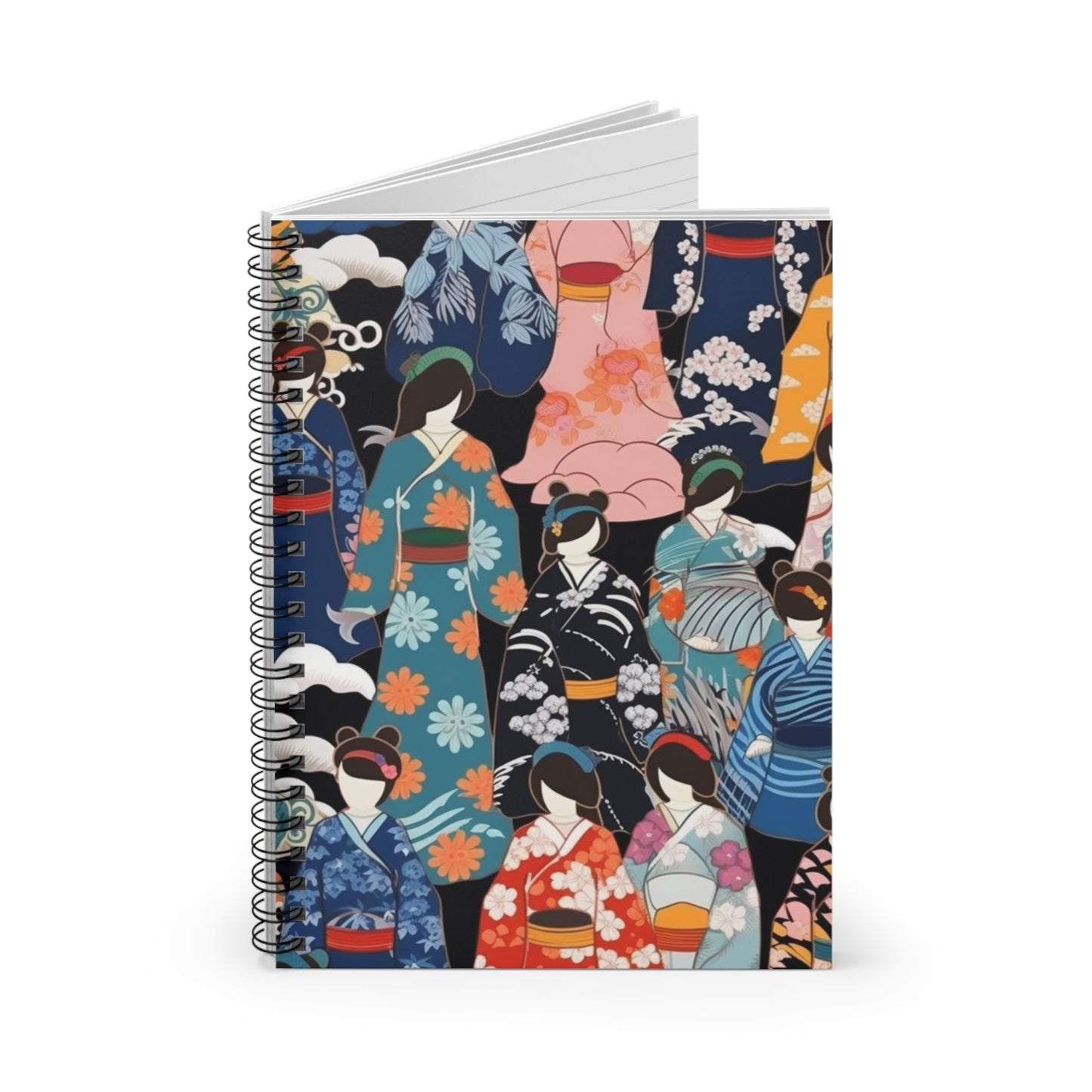 Kimono Dreams Spiral Notebook: Experience Japanese Elegance