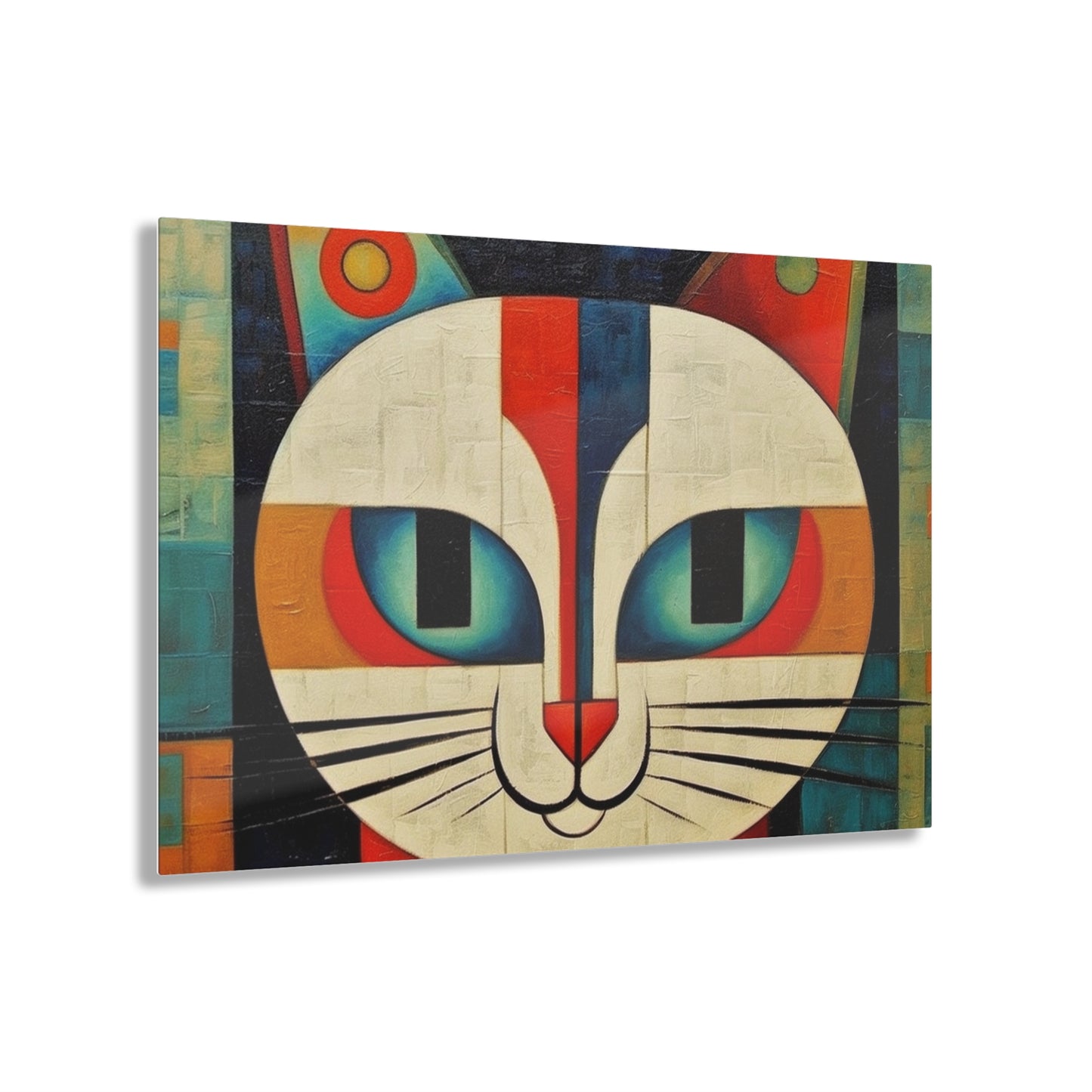 Artistic Vintage Vibes: Picasso-Inspired Midcentury Modern Acrylic Prints for Retro Fashion