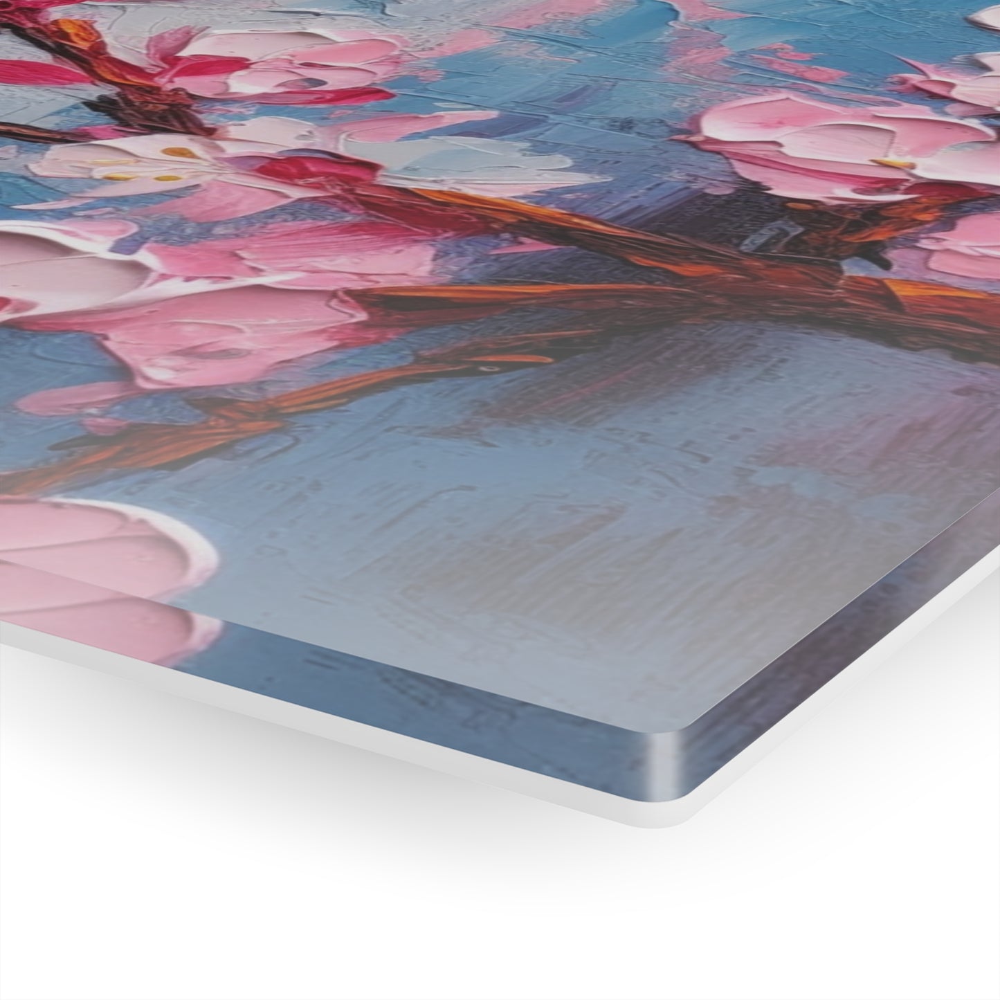Acrylic Prints with Abstract Cherry Blossom Drawing: Embrace the Serenity