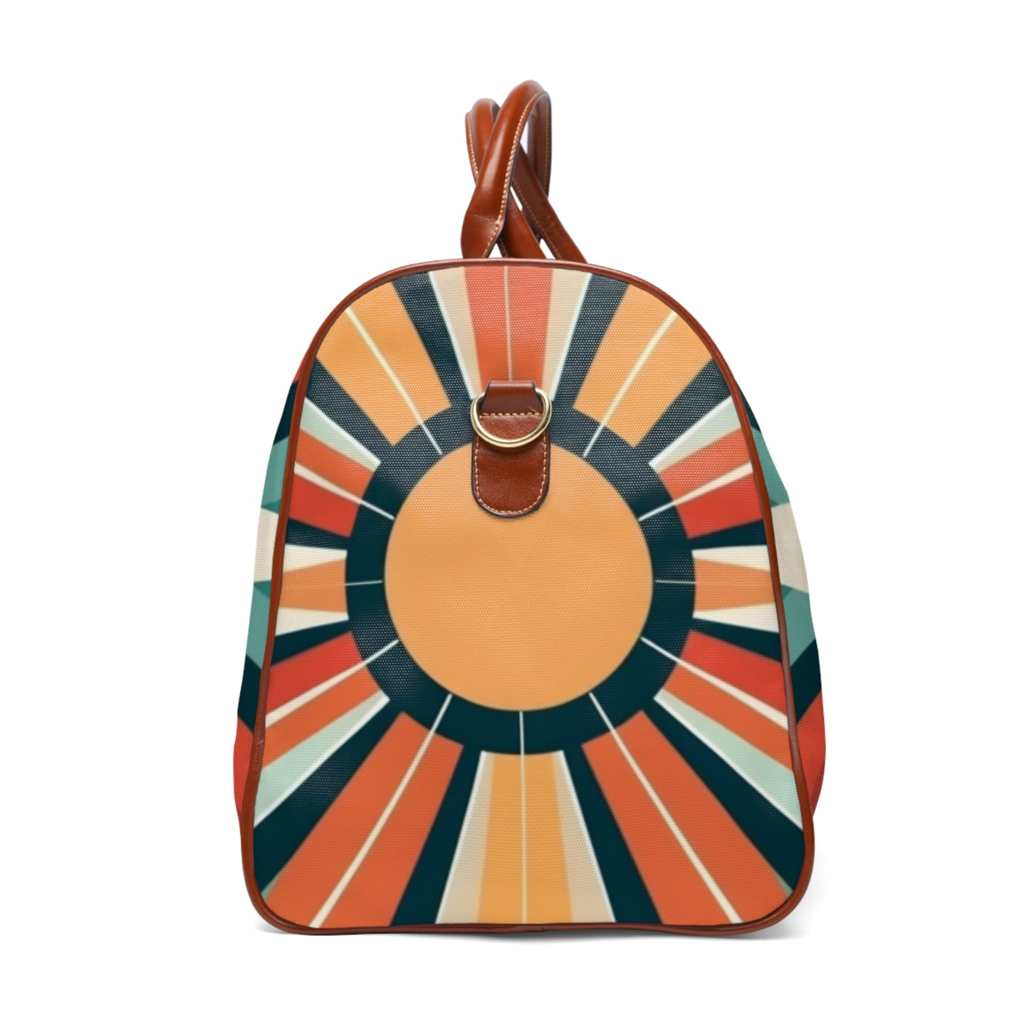 Starburst Candy Colored Waterproof Travel Bag for Men with Vintage Fashion