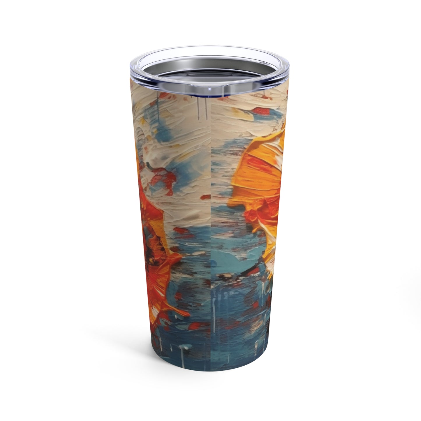 Exploring Poppy Beauty: Flower Drawing Tumbler