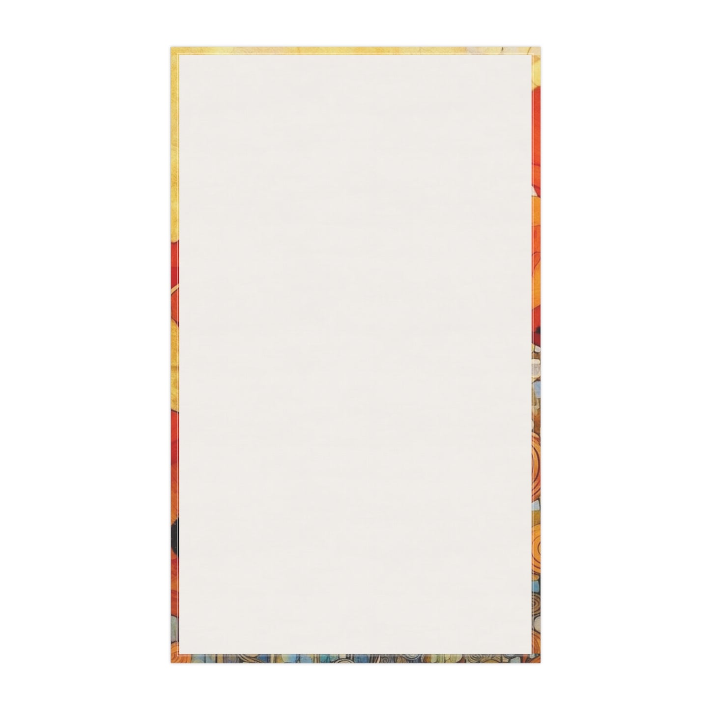 Kitchen Towel Adorned with Gustav Klimt's Poppies