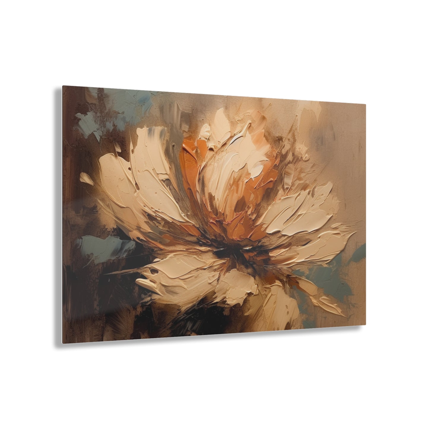 Artistic Fusion: Acrylic Prints Infused with Tan Hua-Inspired Abstract Art