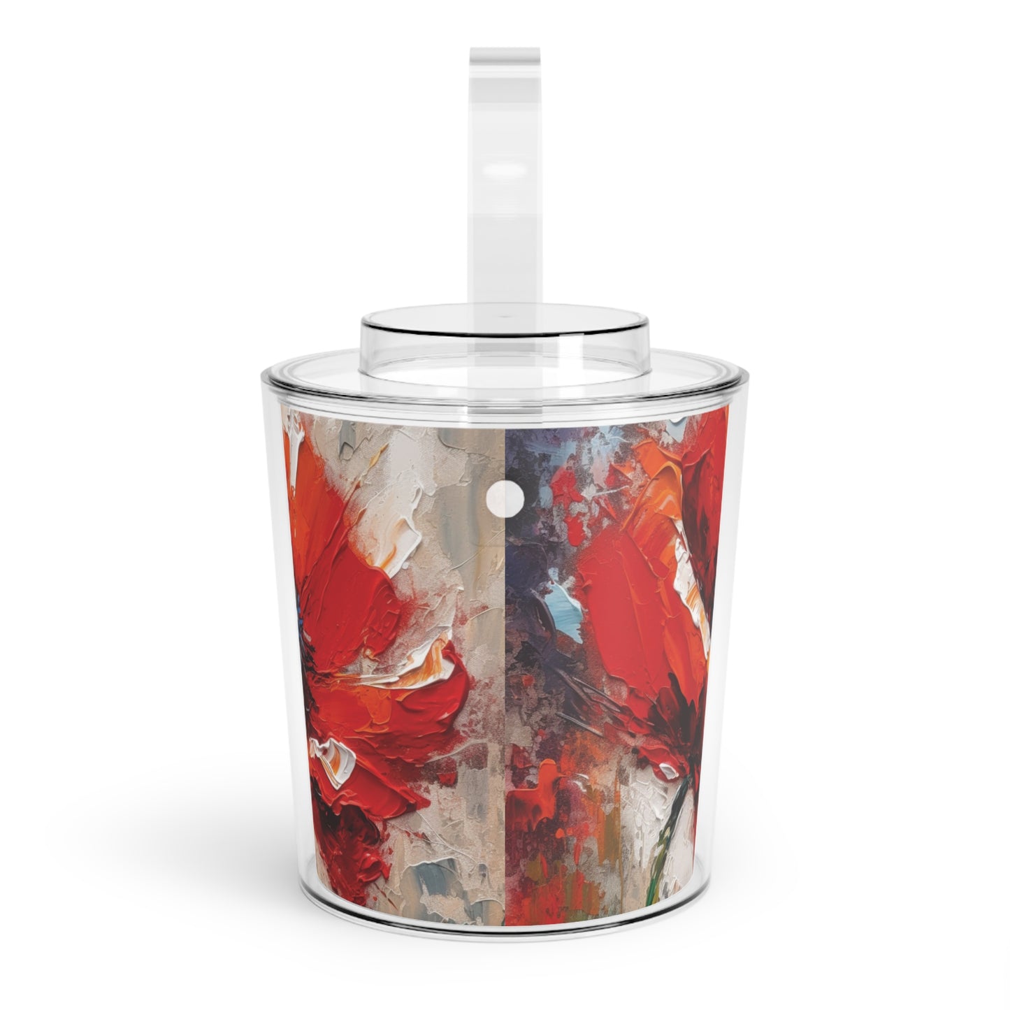Unleash Your Creativity with Poppy Ice Bucket with Tongs: A Blossoming Artistic Journey