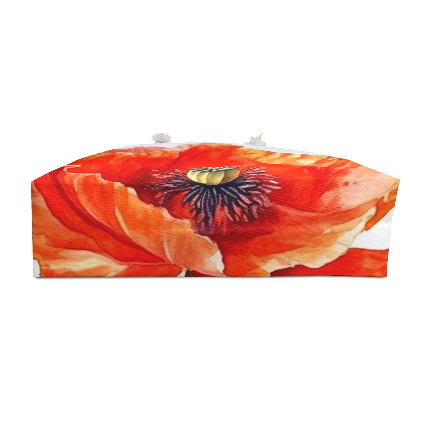 Watercolor Poppy Garden Weekender Bag: Unleash the Beauty of Nature