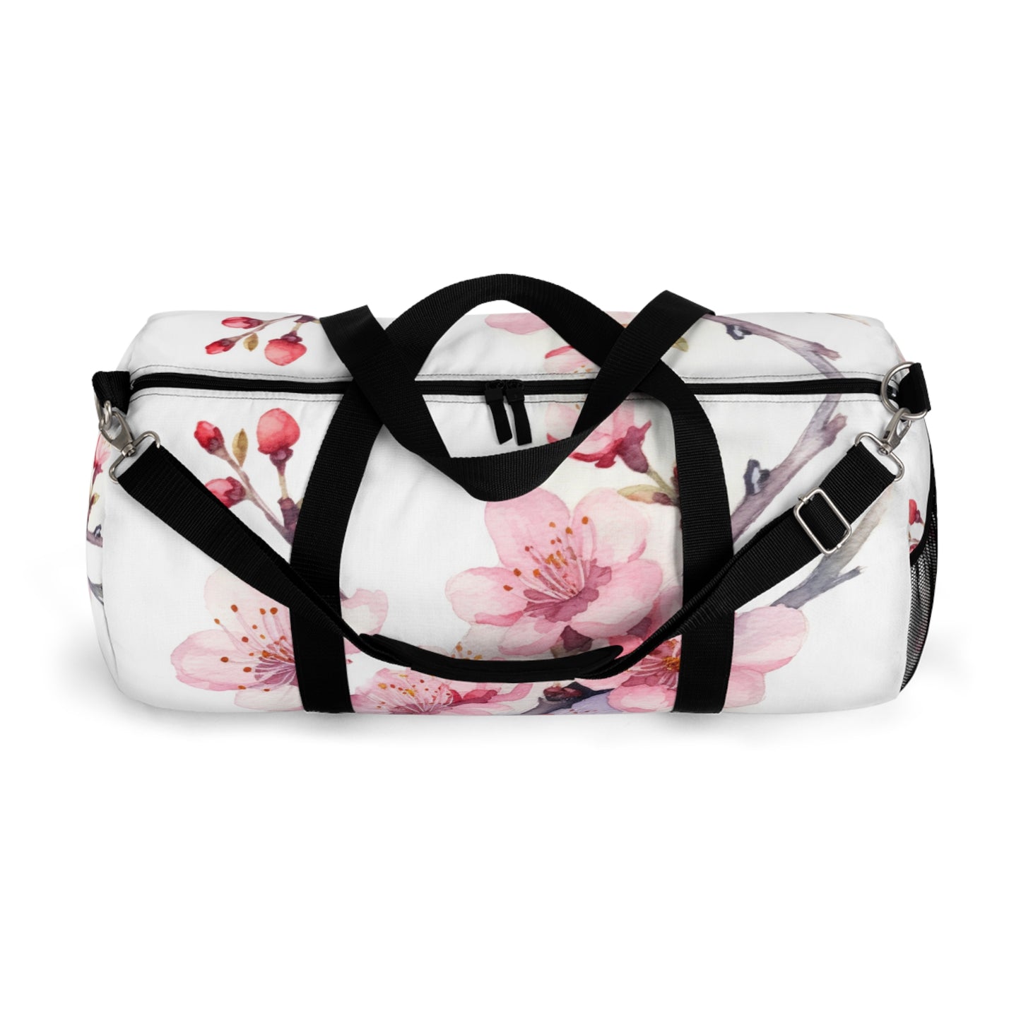 Blossoming Serenity: Watercolor Cherry Blossom Duffel Bag