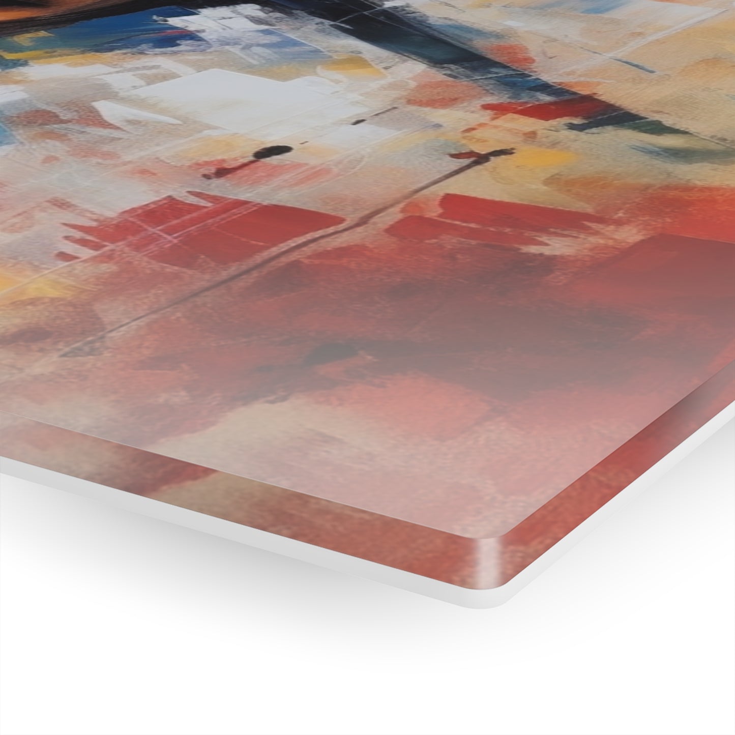 Abstract Geisha Art Acrylic Prints: Captivating Brushstrokes in a Japanese Aesthetic