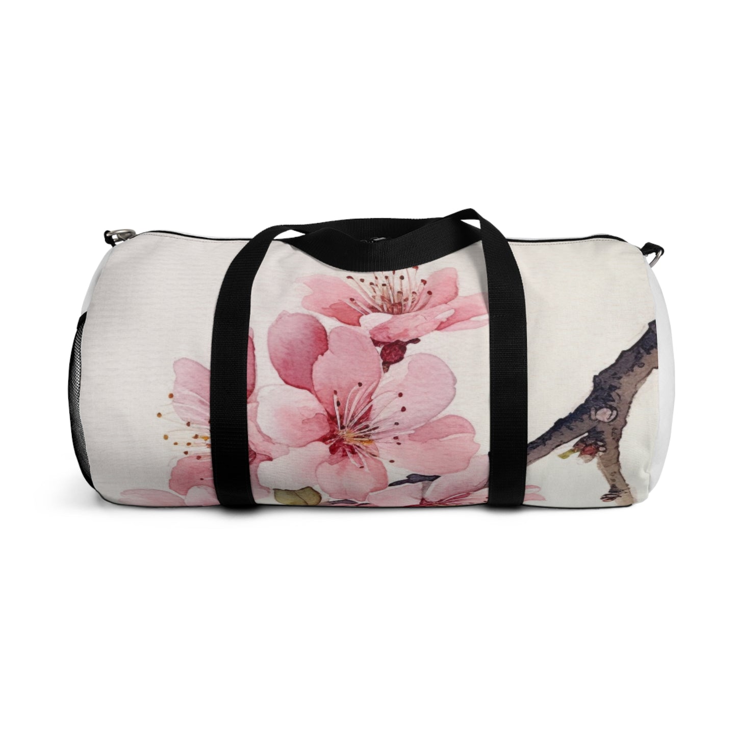 Watercolor Cherry Blossom Duffel Bag