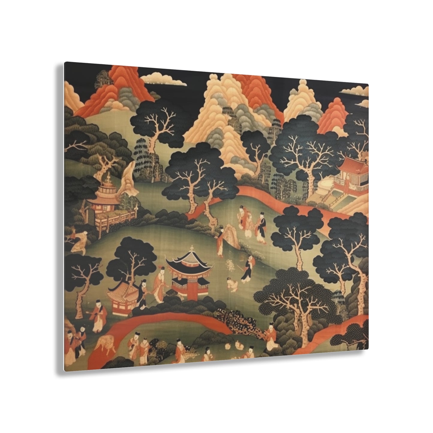 Tapestry Treasures: Japanese-inspired Acrylic Prints for Art Lovers