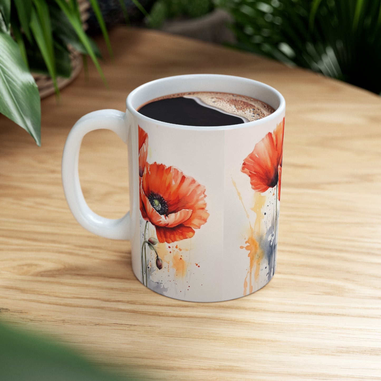 The Best Coffee Mug for Flower Enthusiasts: Floral Watercolor Delight