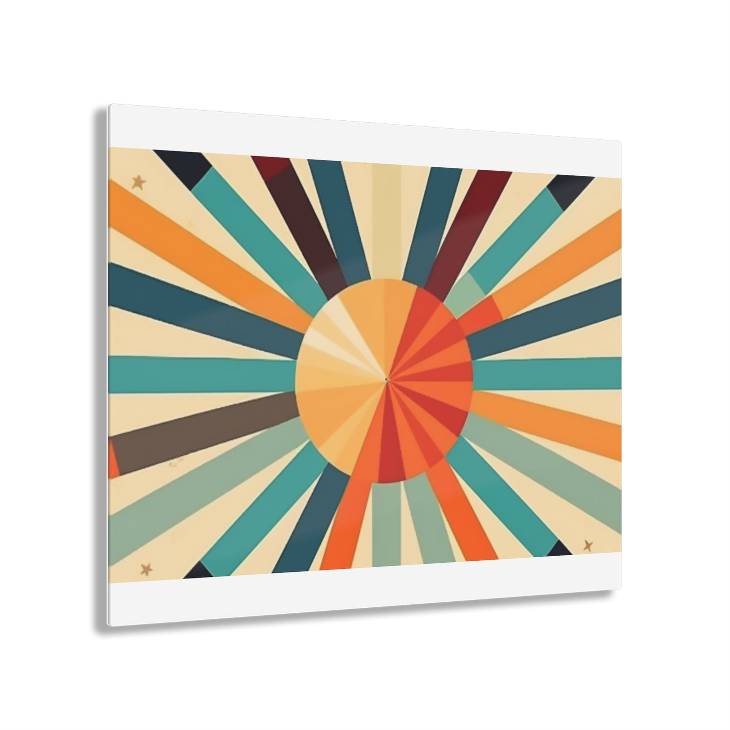 Artistic Abstractions: Starburst Acrylic Prints for Modern Abstract Art Lovers