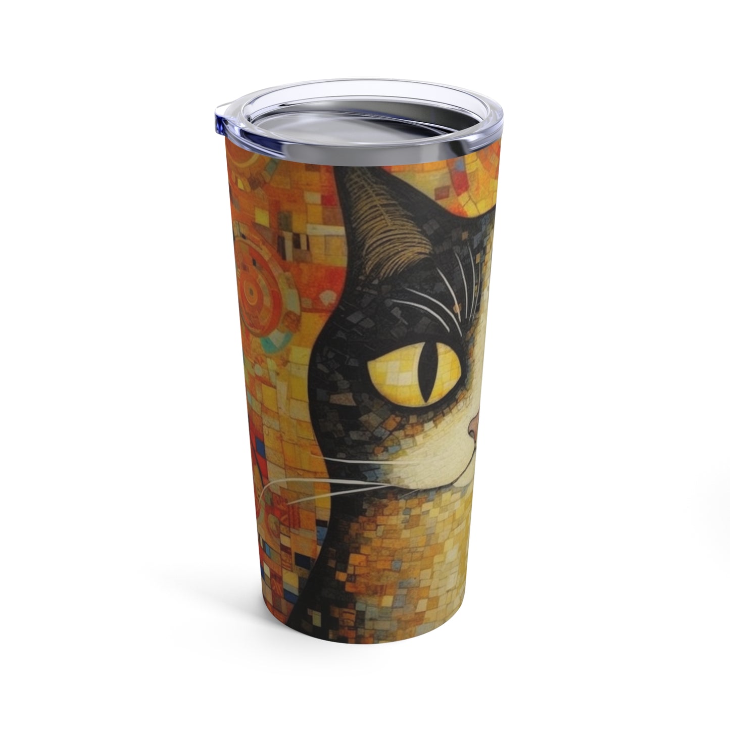 Symbolic Elegance: Gustav Klimt-Inspired Tumbler
