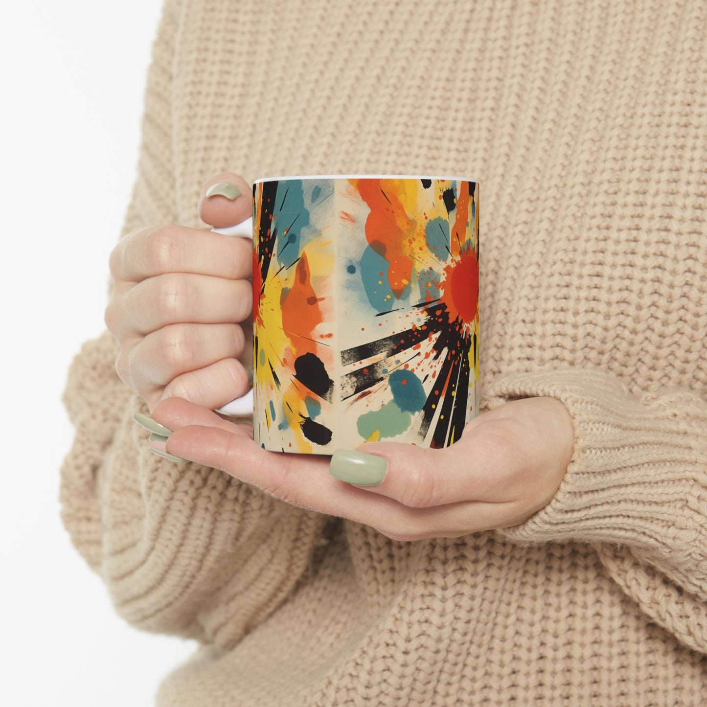 Cosmic Burst Ceramic Mug