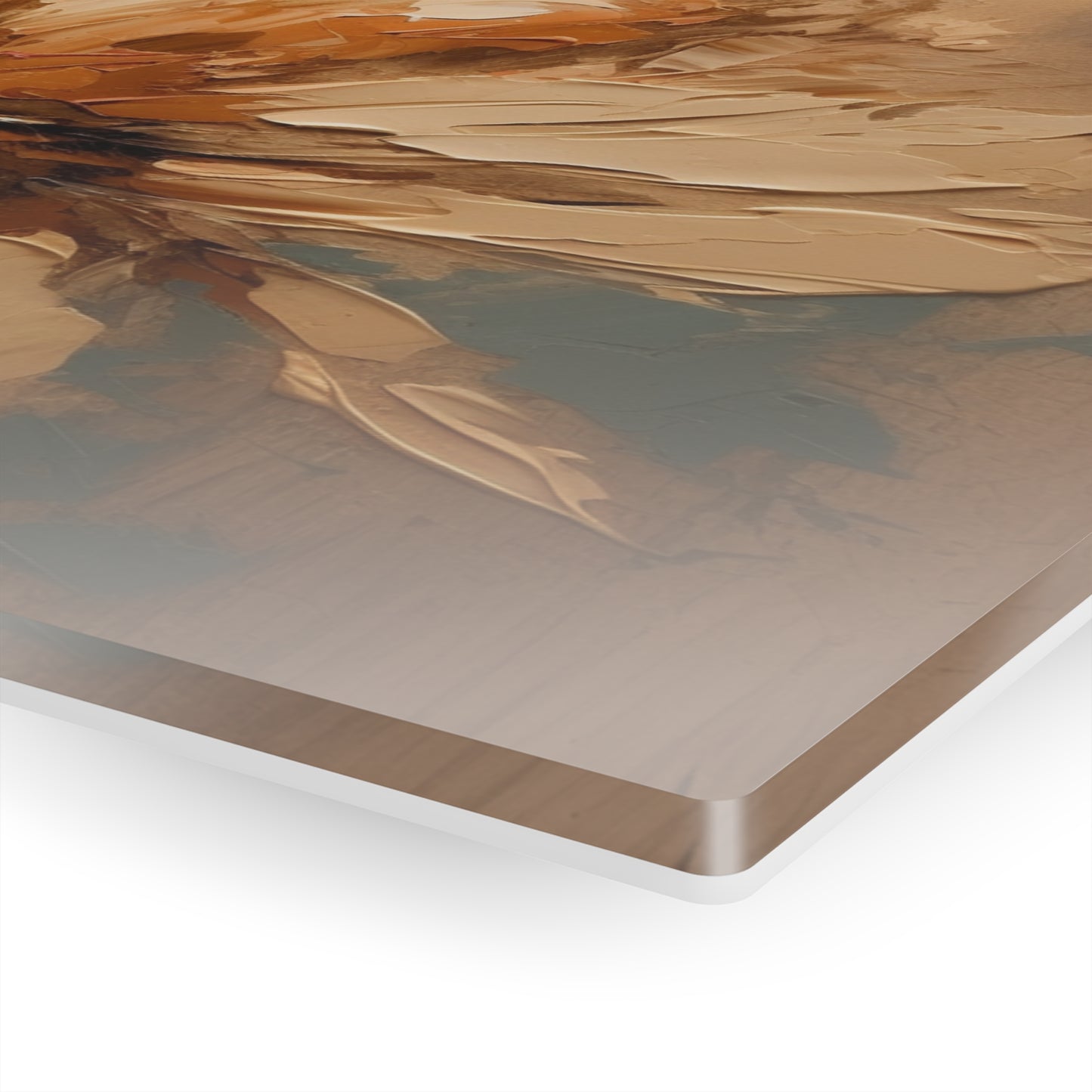 Artistic Fusion: Acrylic Prints Infused with Tan Hua-Inspired Abstract Art