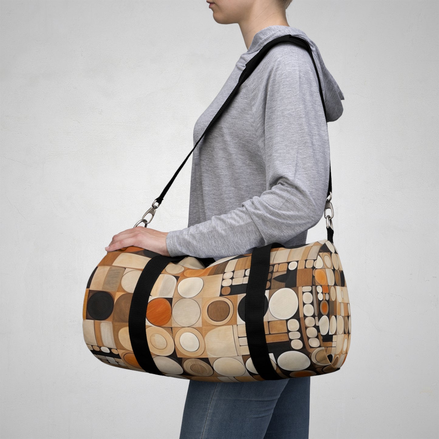 Geometric Simplicity Duffel Bag