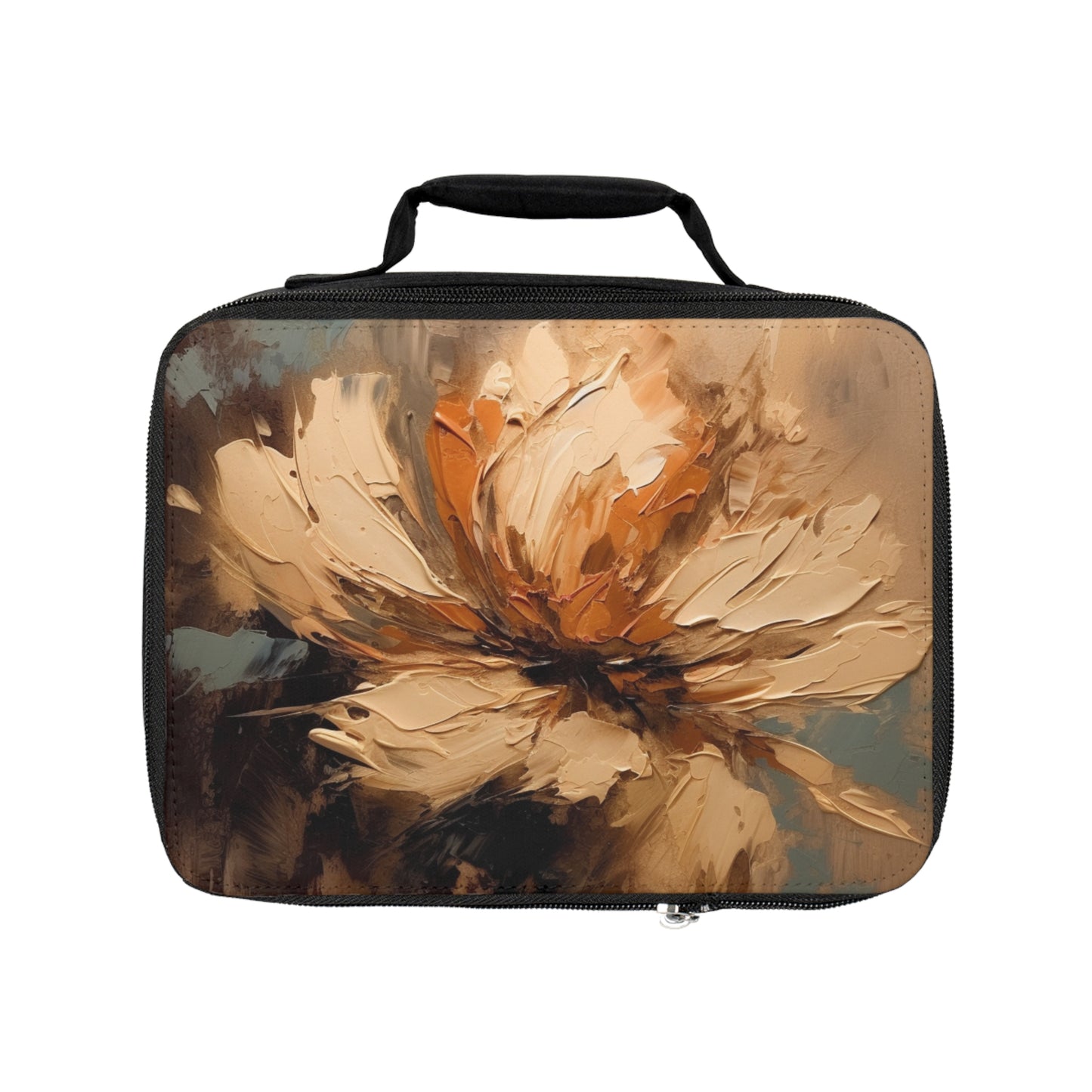 Artistic Fusion: Lunch Bag Infused with Tan Hua-Inspired Abstract Art
