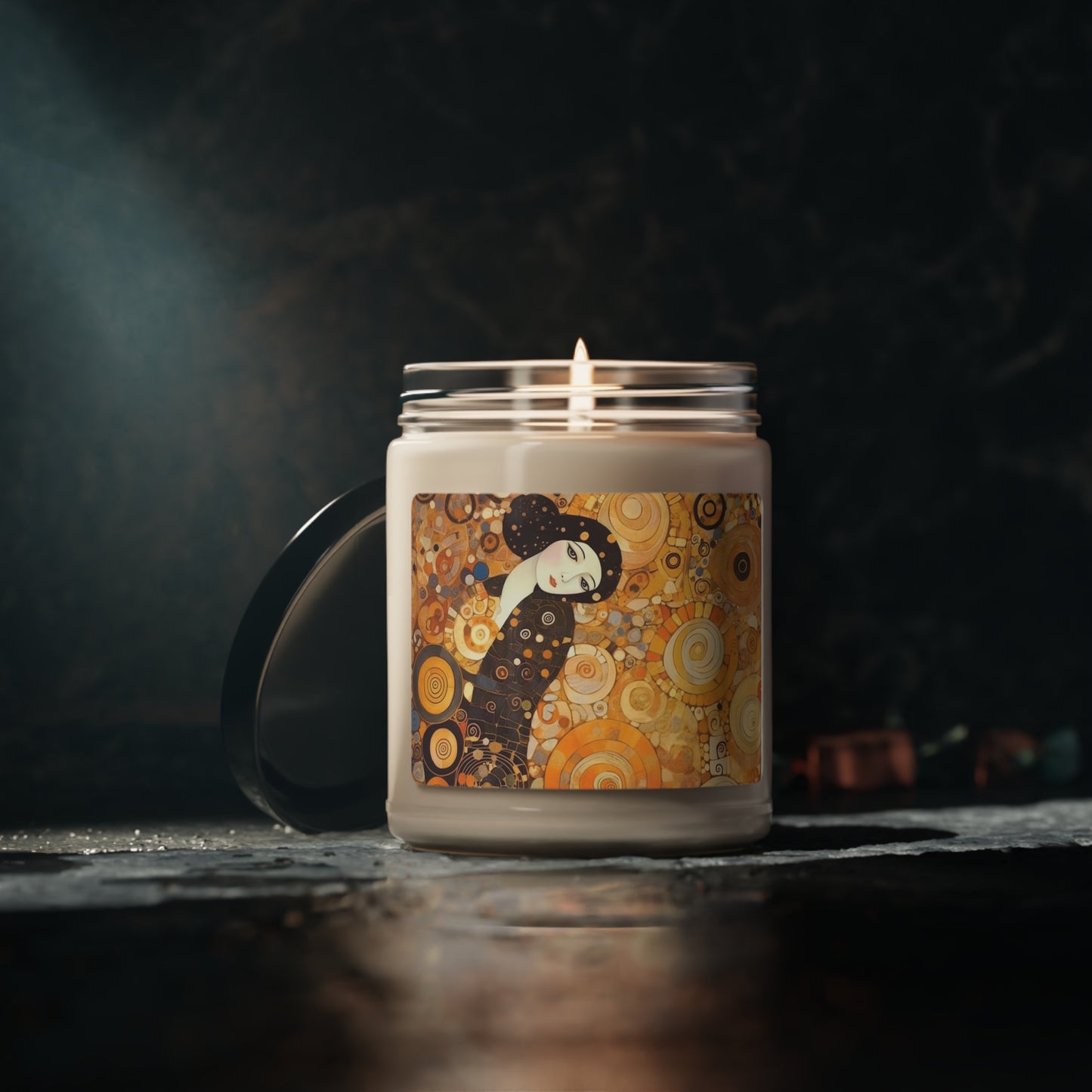 Sensual Symmetry: Scented Soy Candle Embodying the Essence of Symbolism in 19th Century Art