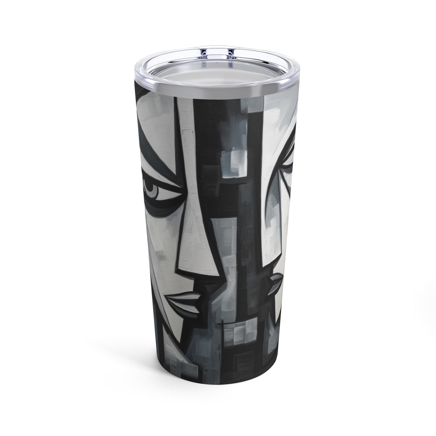 Cubist Paintings Tumbler: Captivating Brush Strokes in Every Refreshing Drink