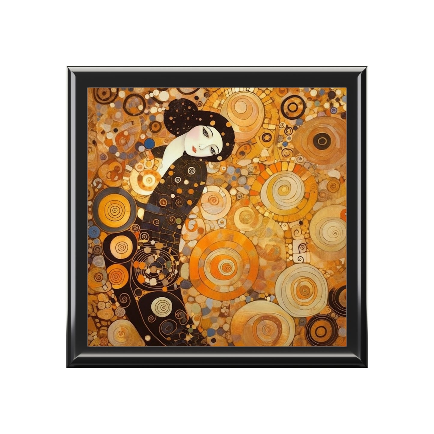 Sensual Symmetry: Jewelry Box Embodying the Essence of Symbolism in 19th Century Art