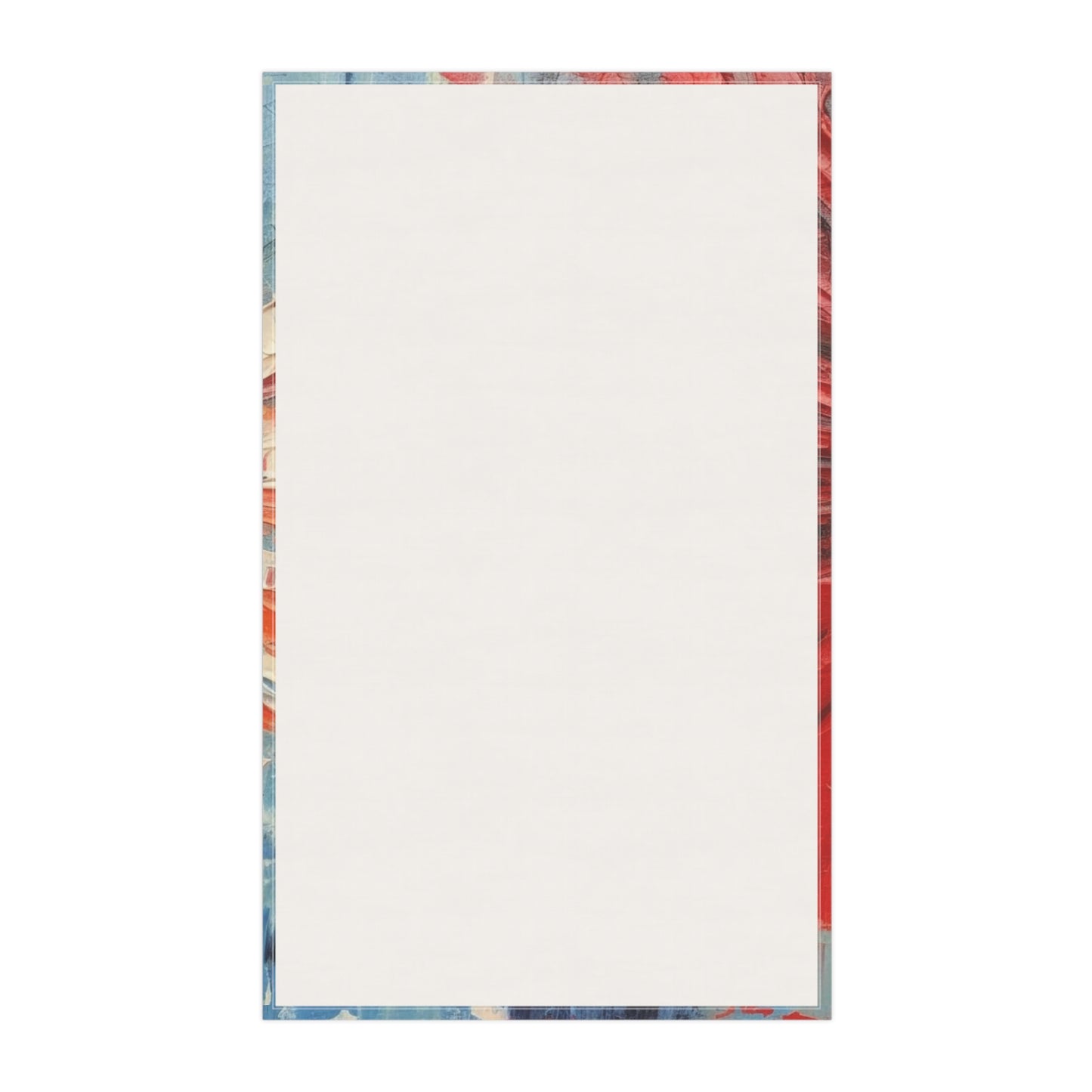 Umbrella Painting Kitchen Towel: Channel Your Inner Artist with Abstract Oil Paint