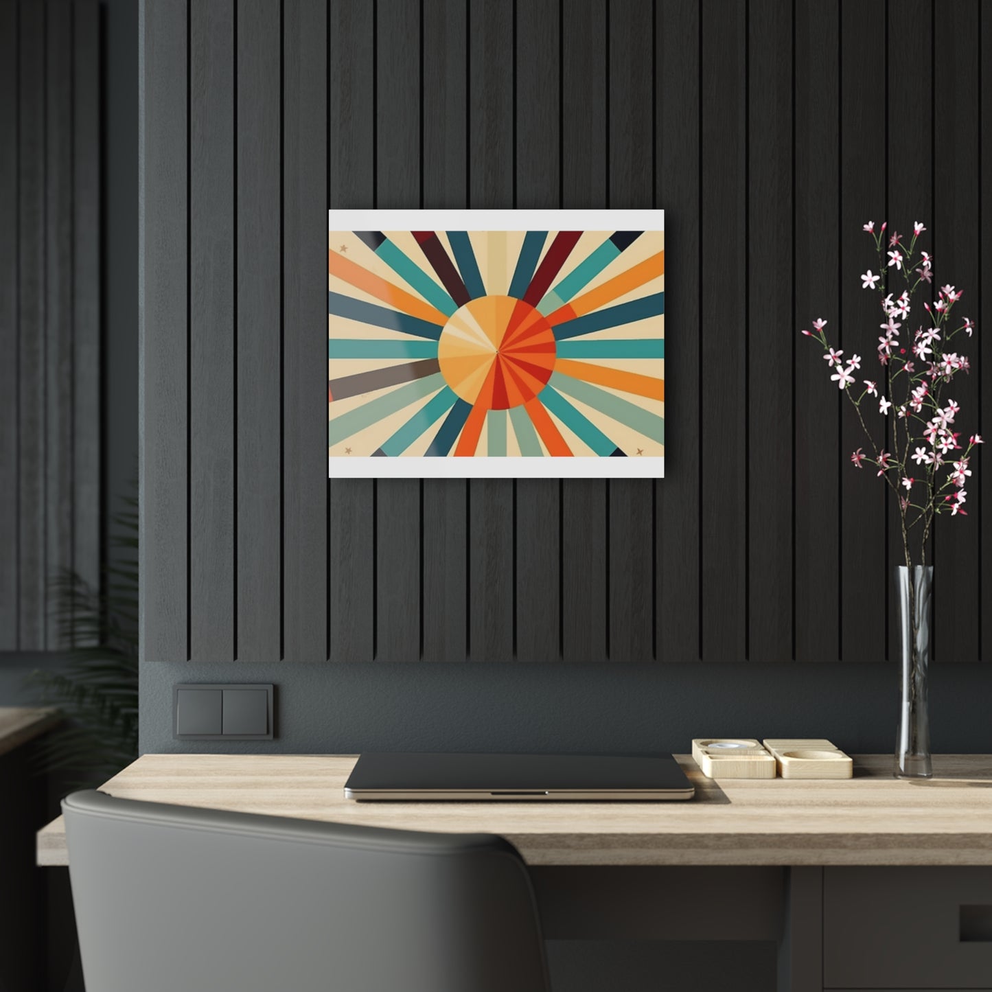 Artistic Abstractions: Starburst Acrylic Prints for Modern Abstract Art Lovers