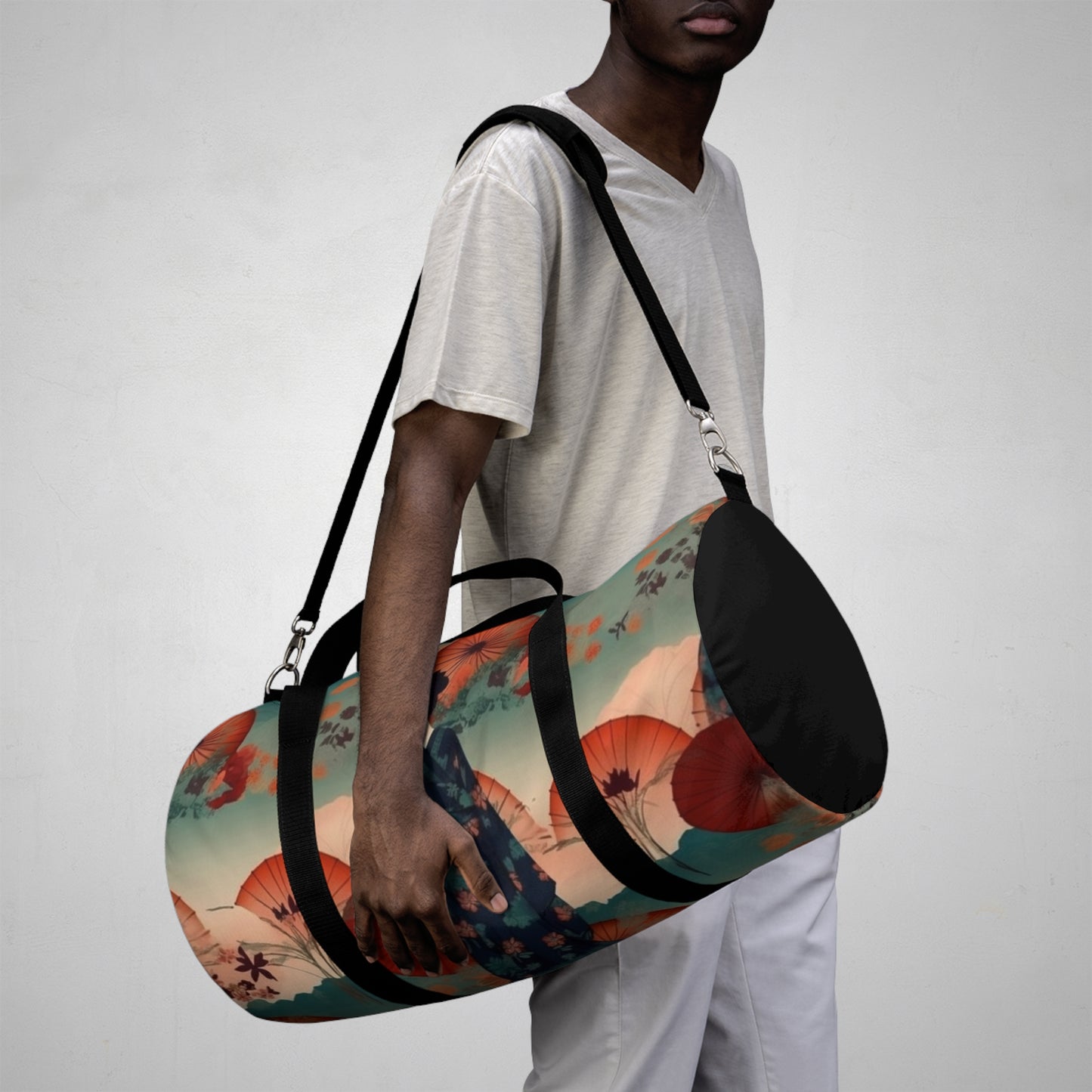 Fashionable Kimono-Inspired Duffel Bag: Unleash Your Style