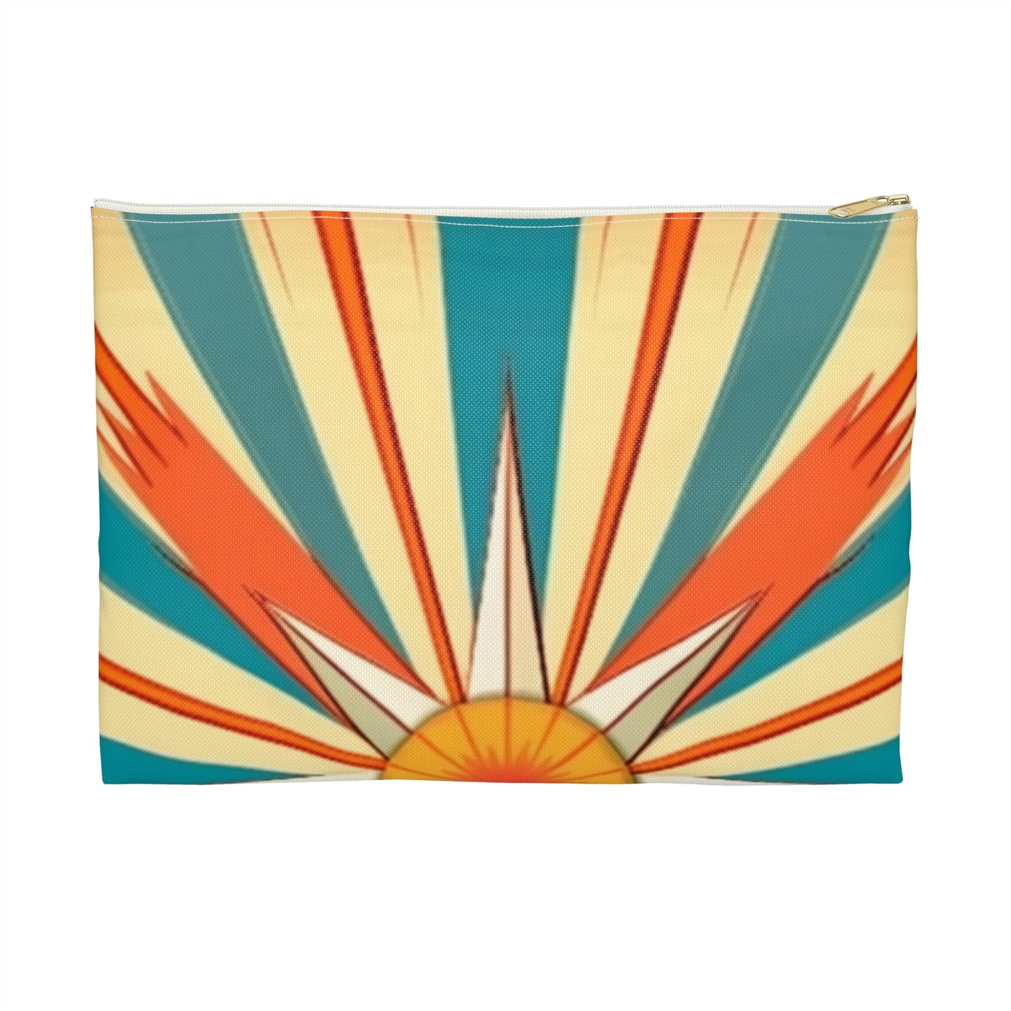 Best Midcentury Modern Starburst Candy Colored Accessory Pouch