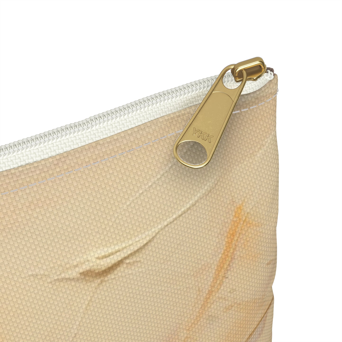 A Brush of Nature's Elegance: Accessory Pouch for Artistic Flower Lovers