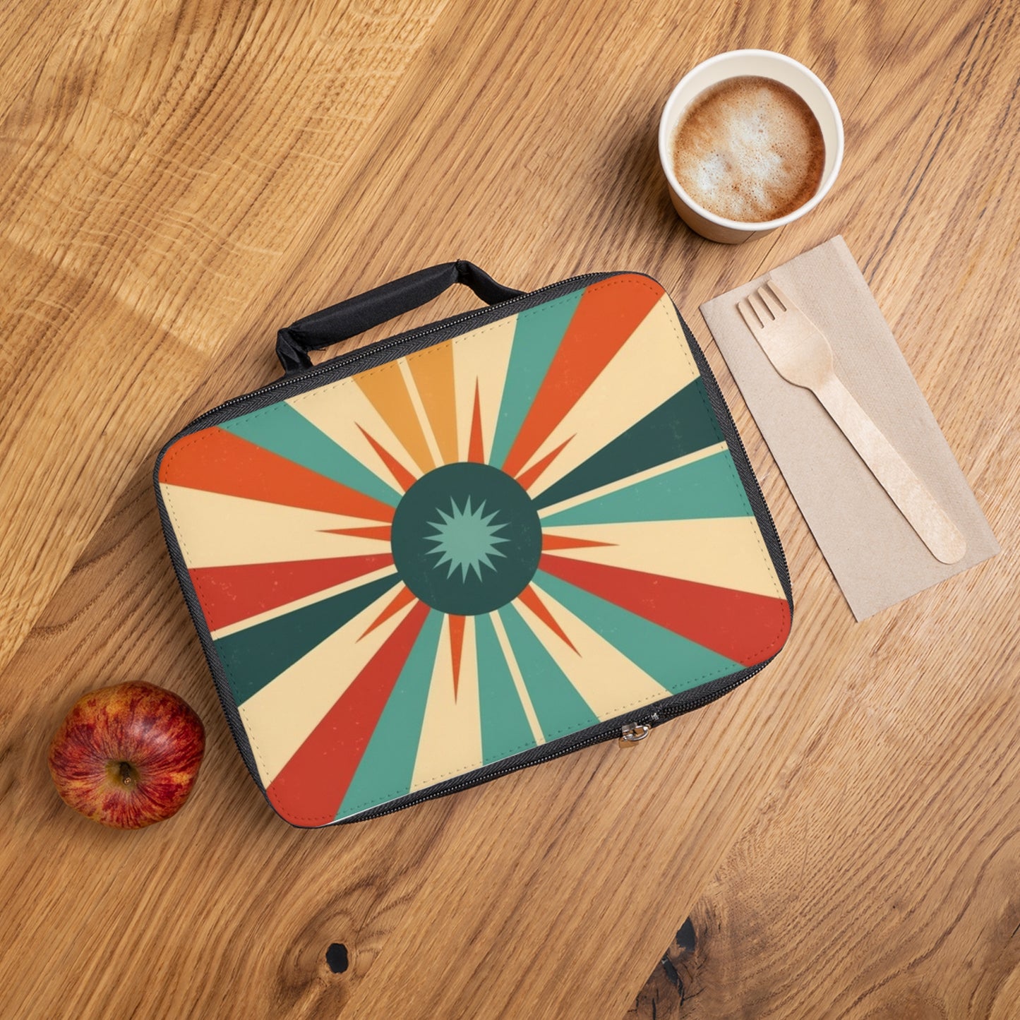 Vintage Fashion Inspiration: Starburst Lunch Bag with 1950s and 1960s Flair