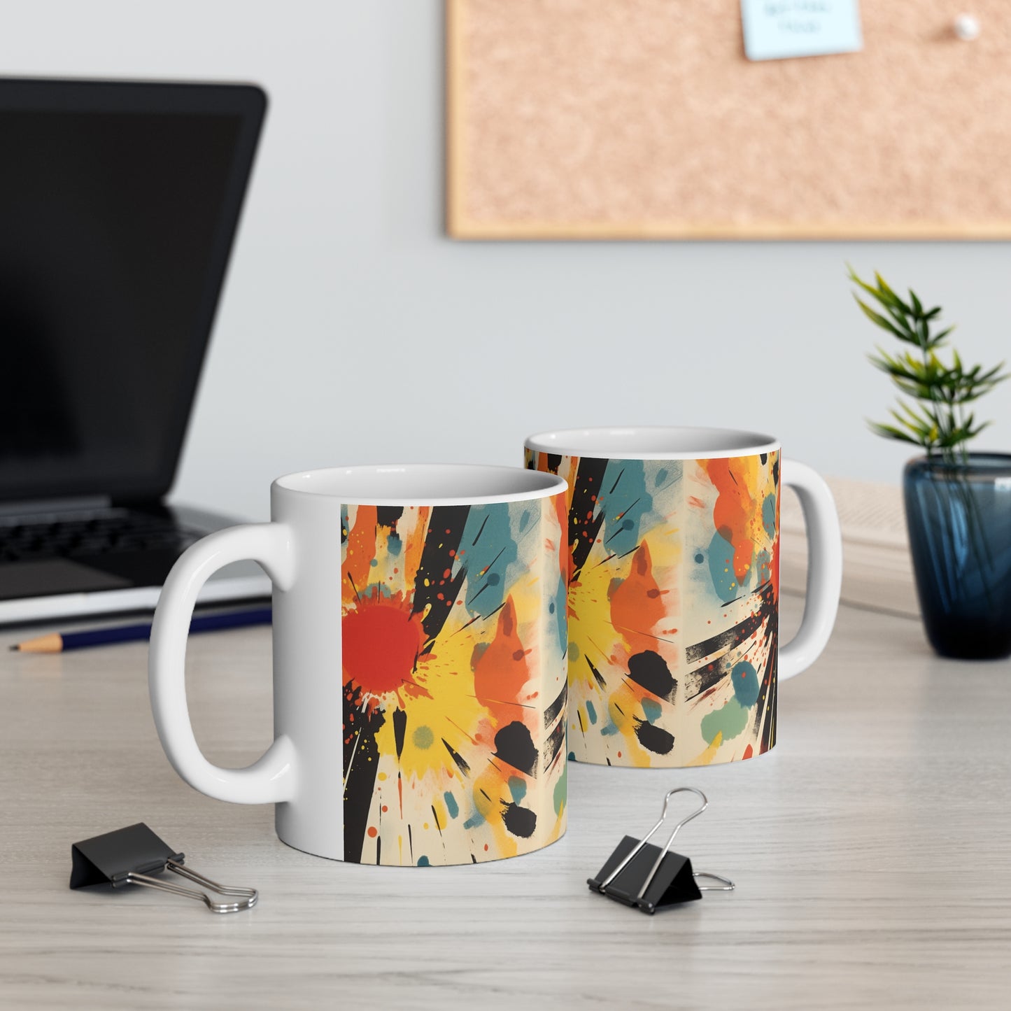 Cosmic Burst Ceramic Mug