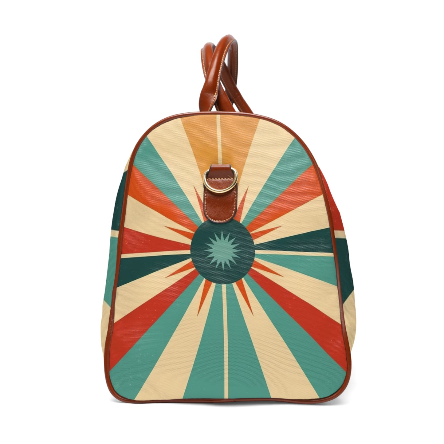 Scandinavian Design Starburst Candy Colored Waterproof Travel Bag for Men