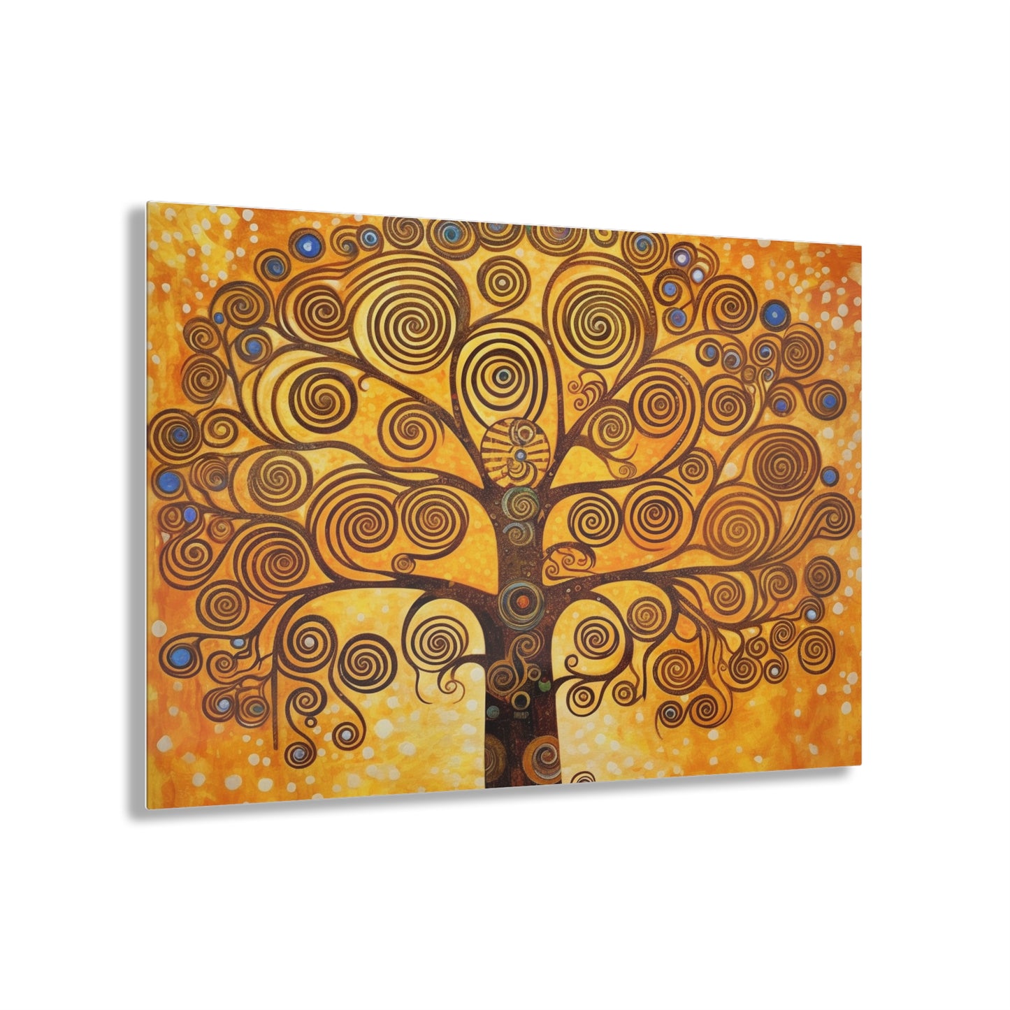 The Tree of Life Acrylic Prints: A Modern Art Tribute to Gustav Klimt
