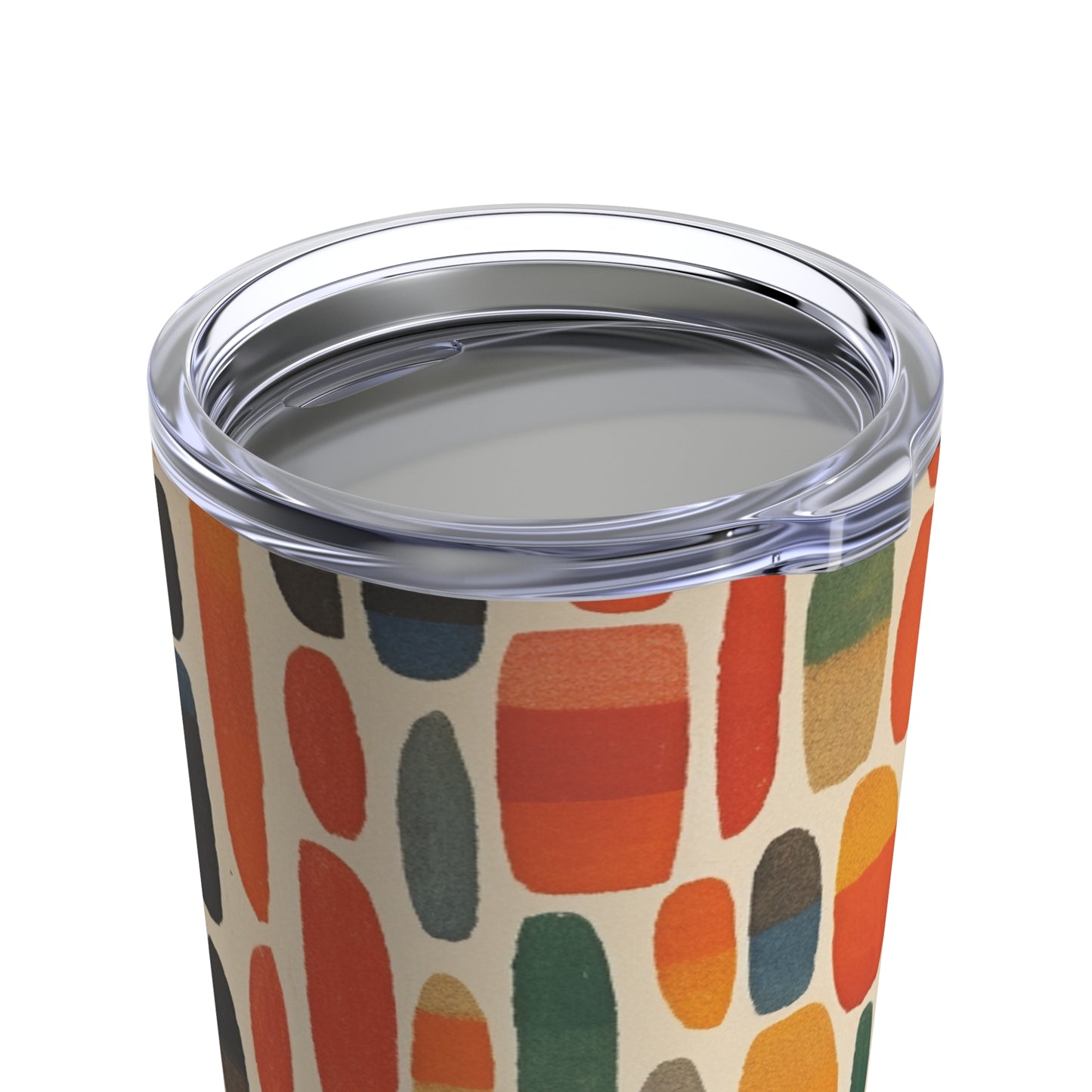 Vibrant Energy: Abstract Shapes Tumbler