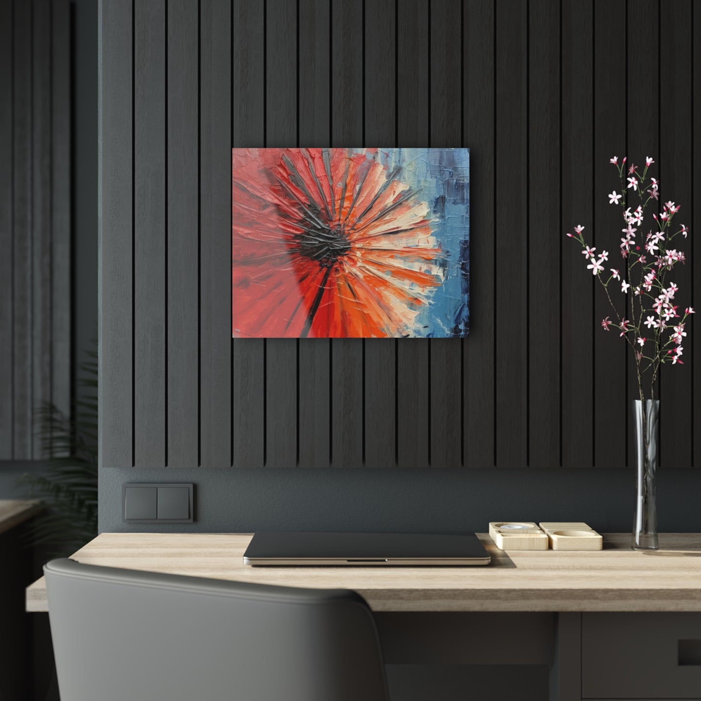 Umbrella Painting Acrylic Prints: Channel Your Inner Artist with Abstract Oil Paint