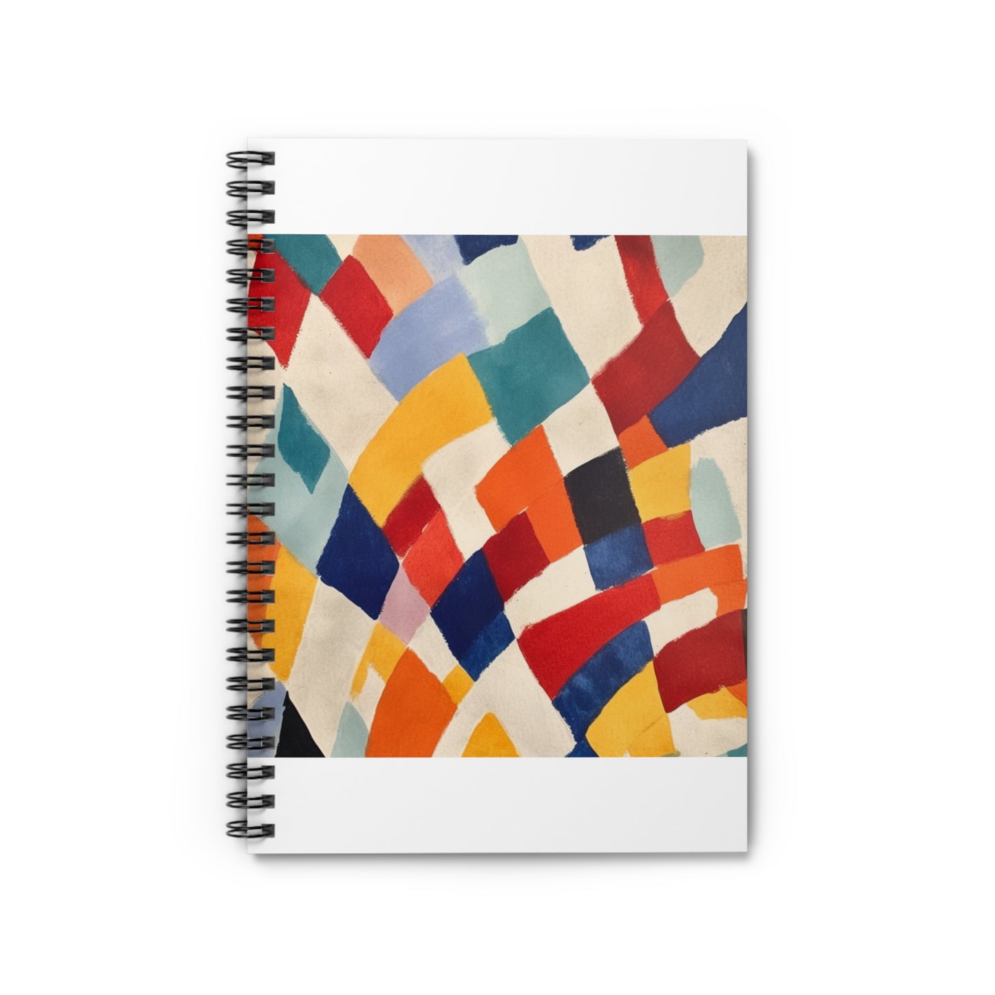 Colorful Shapes: Abstract Painting Notebook