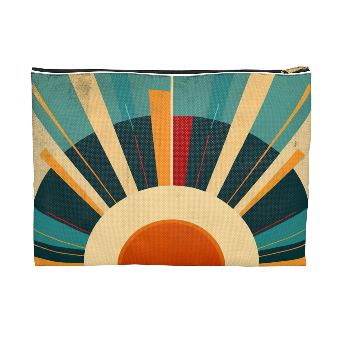 Minimalist Sunshine: Midcentury Modern Sun Accessory Pouch