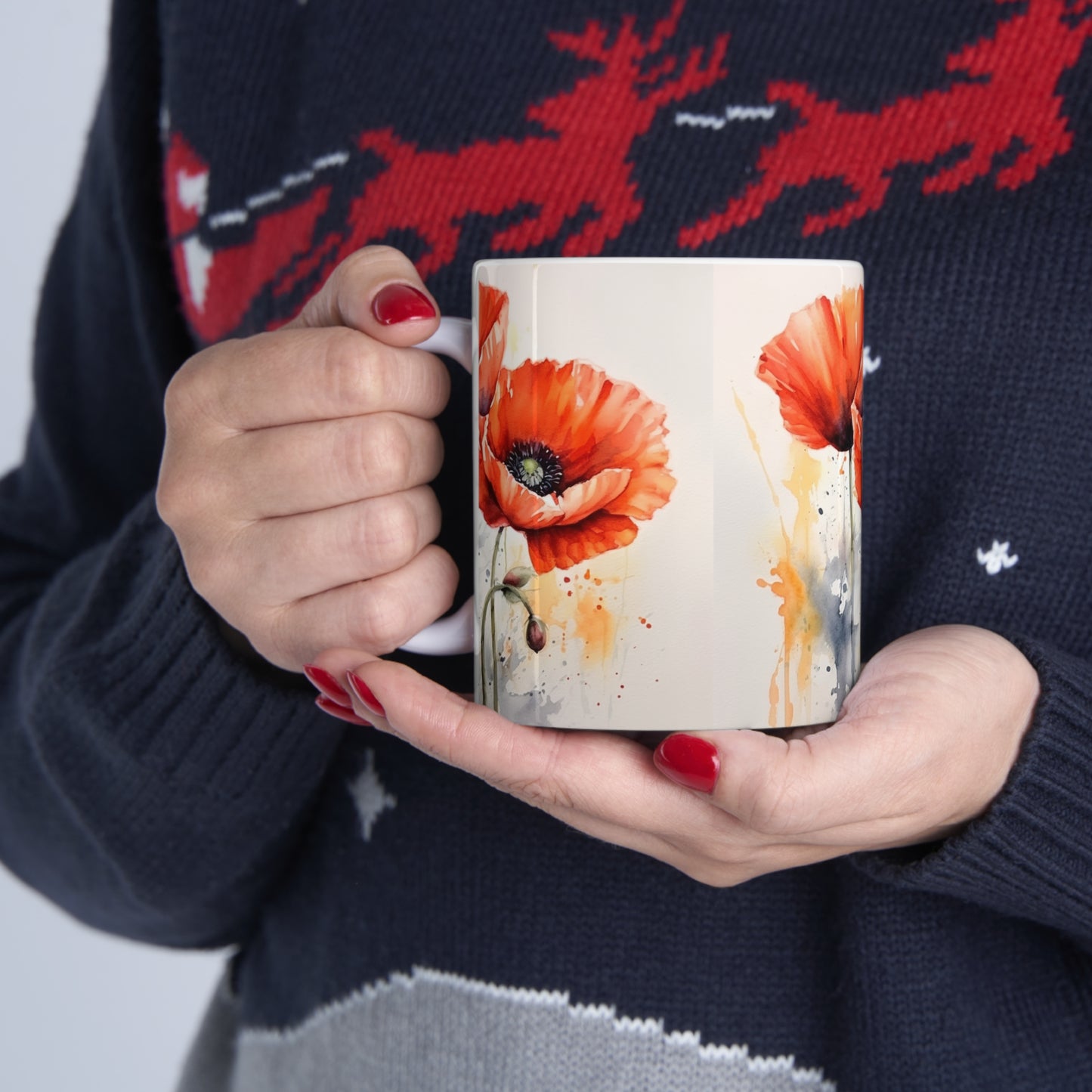 The Best Coffee Mug for Flower Enthusiasts: Floral Watercolor Delight