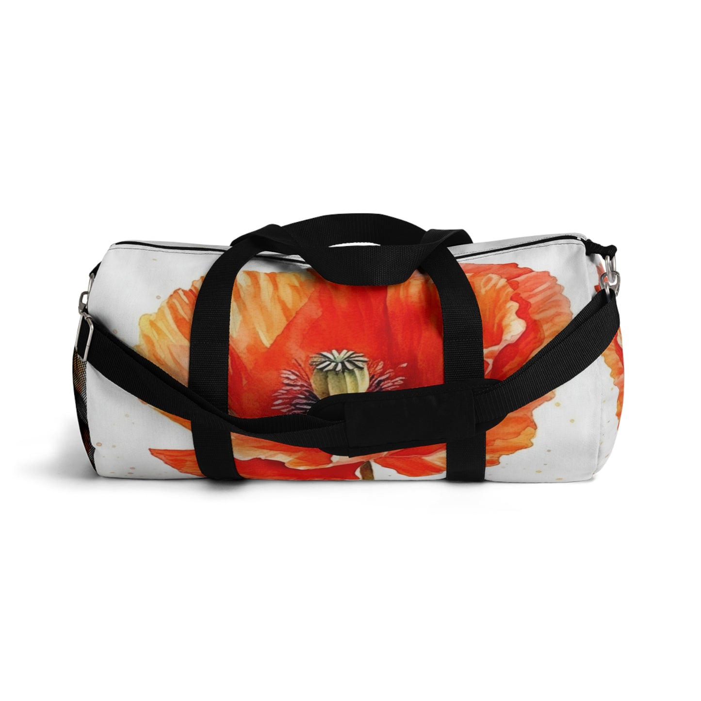 Watercolor Poppy Garden Duffel Bag: Unleash the Beauty of Nature
