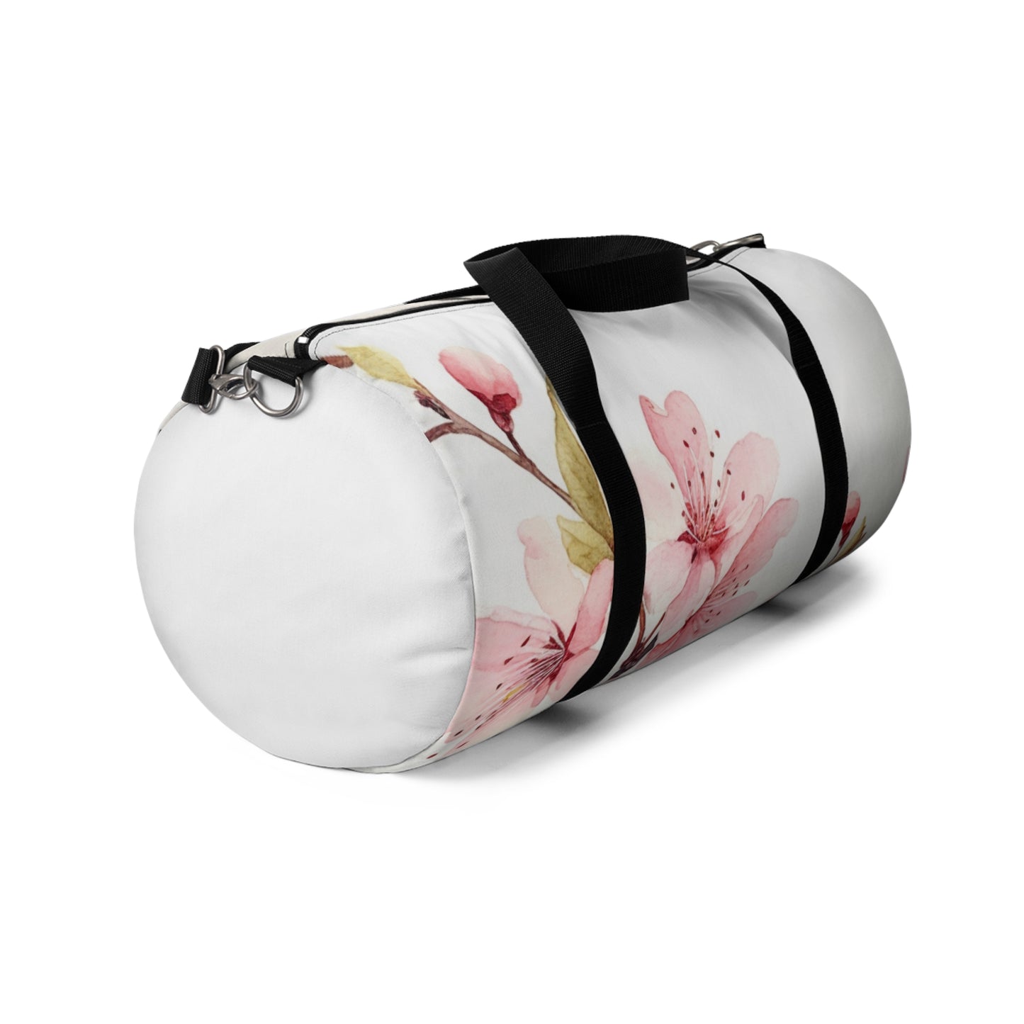 Watercolor Cherry Blossom Duffel Bag