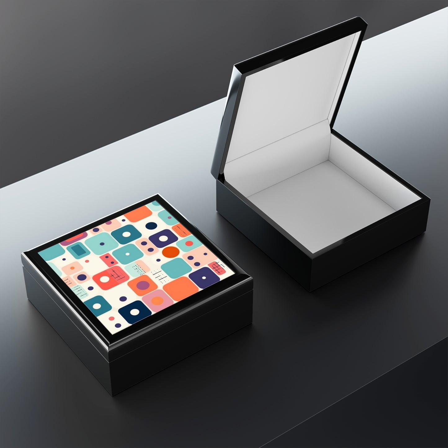 Retro Chic: Atomic Age-Inspired Jewelry Box