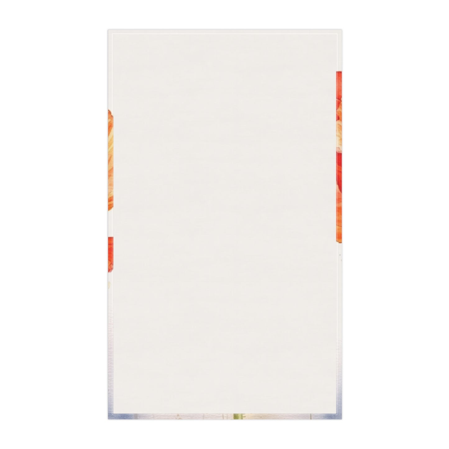 Watercolor Poppy Garden Kitchen Towel: Unleash the Beauty of Nature