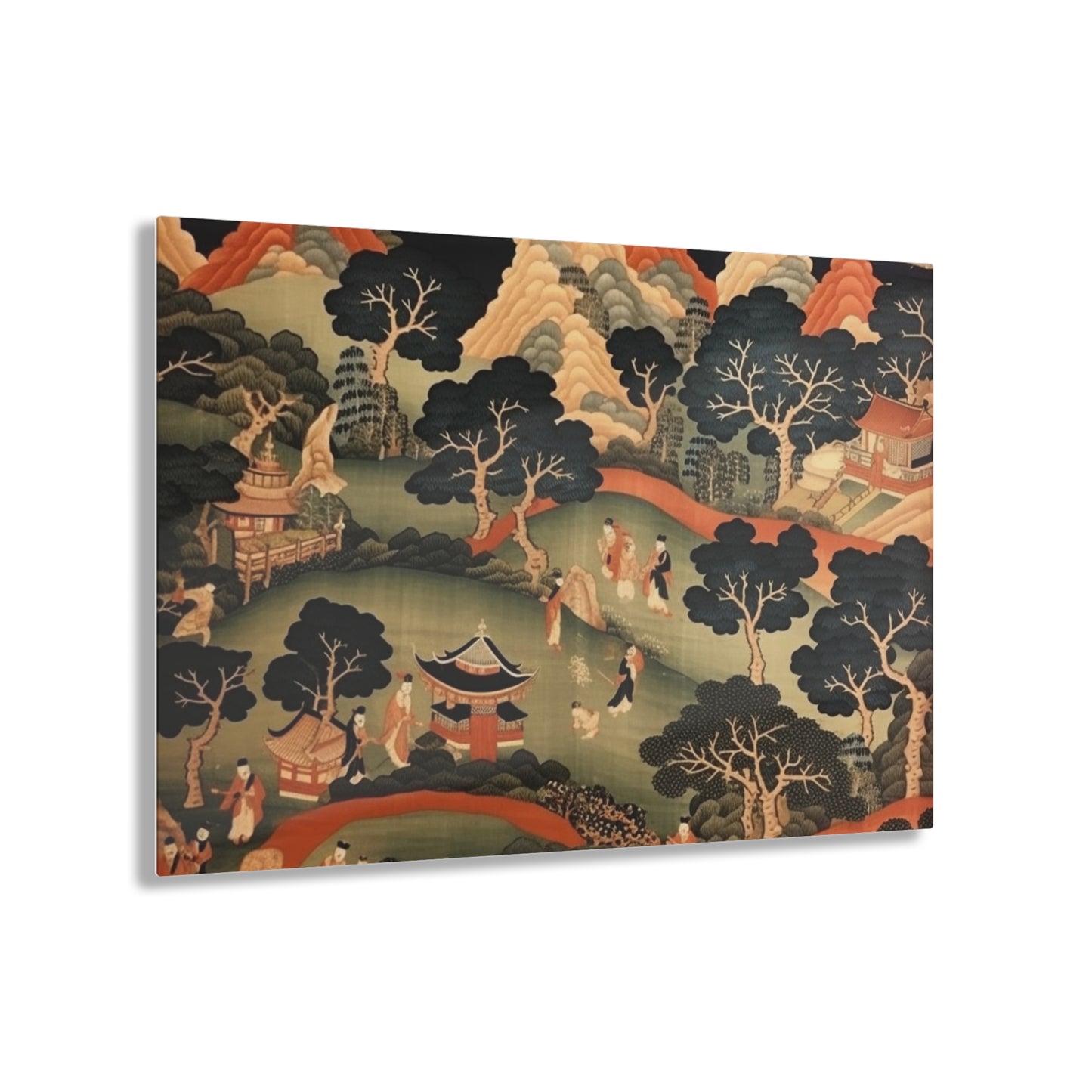 Tapestry Treasures: Japanese-inspired Acrylic Prints for Art Lovers
