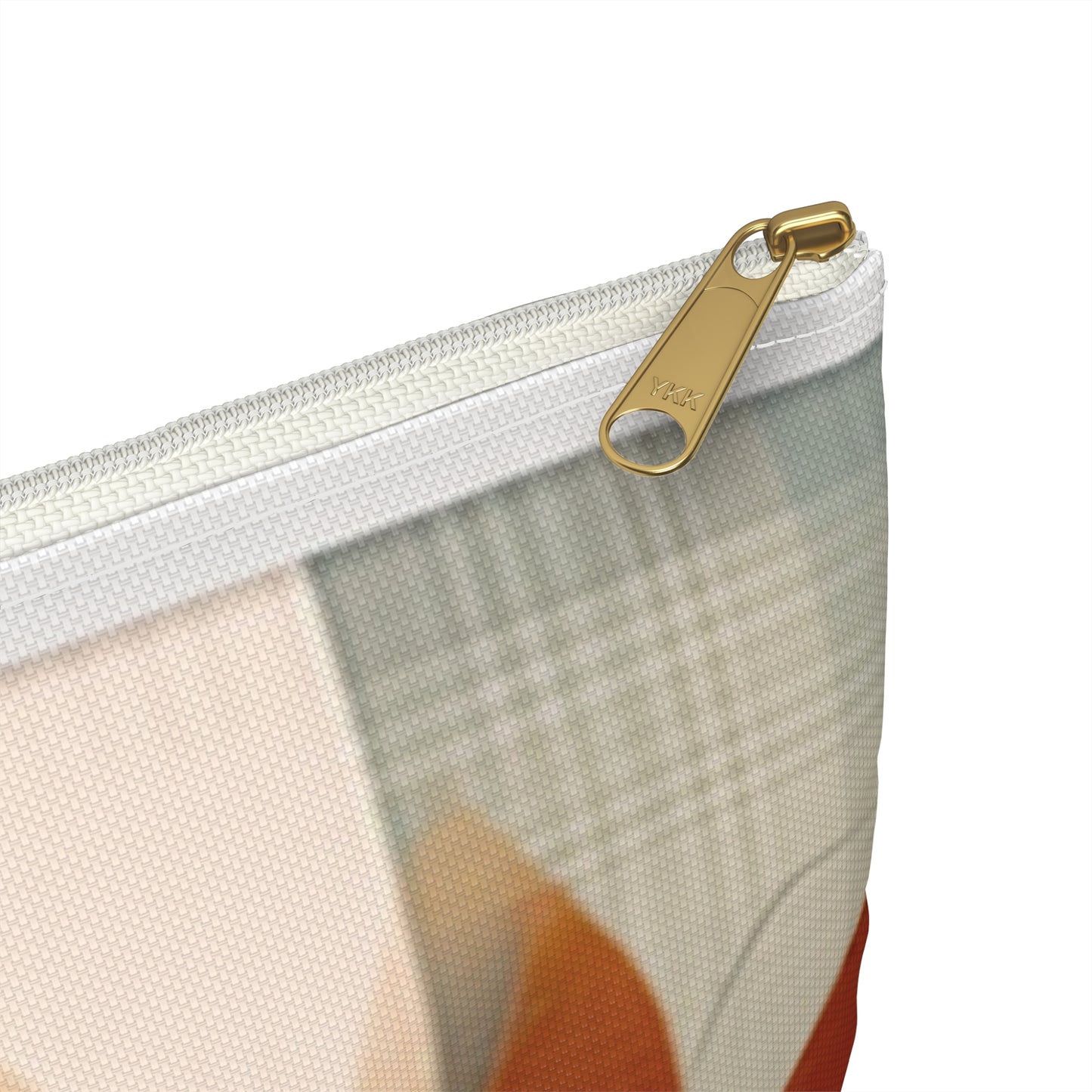 Botanical Chic: Flower Drawings and Minimalist Accessory Pouch Design with Midcentury Flair