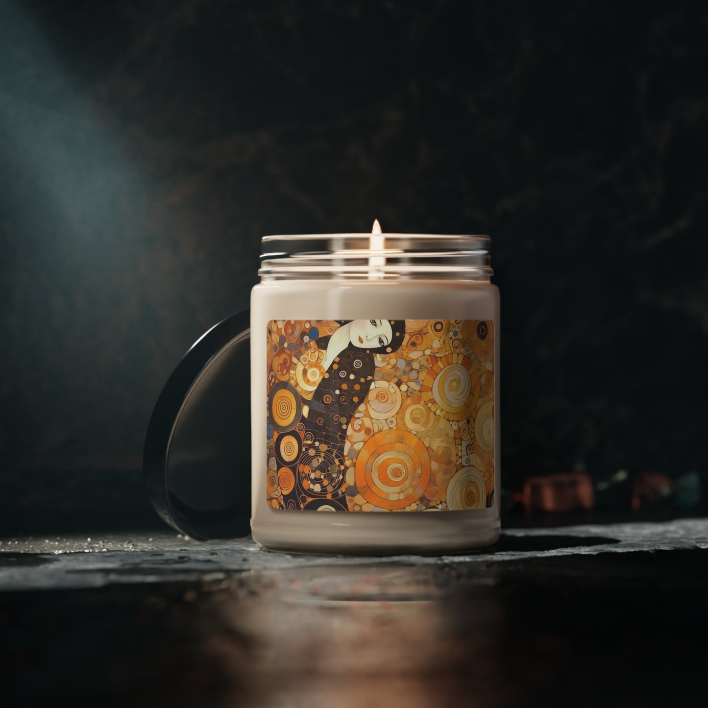 Sensual Symmetry: Scented Soy Candle Embodying the Essence of Symbolism in 19th Century Art