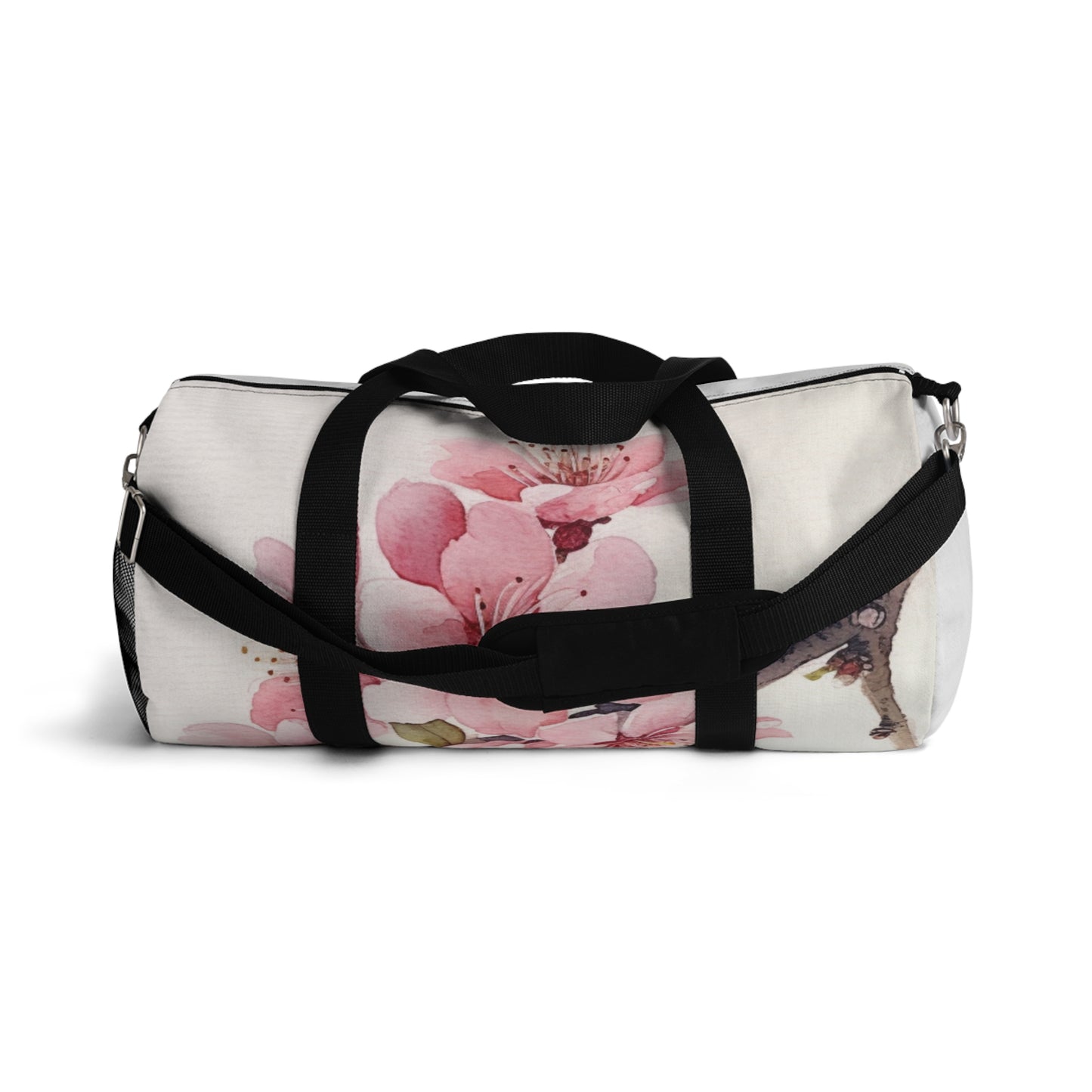 Watercolor Cherry Blossom Duffel Bag