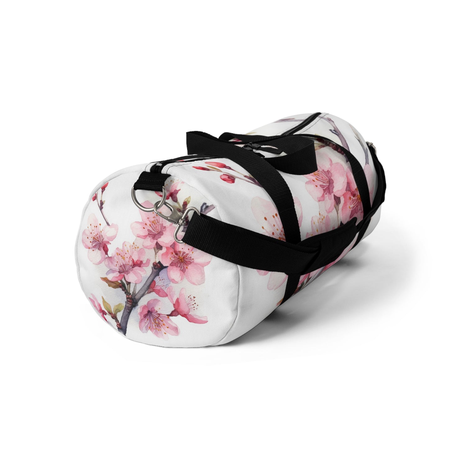 Blossoming Serenity: Watercolor Cherry Blossom Duffel Bag